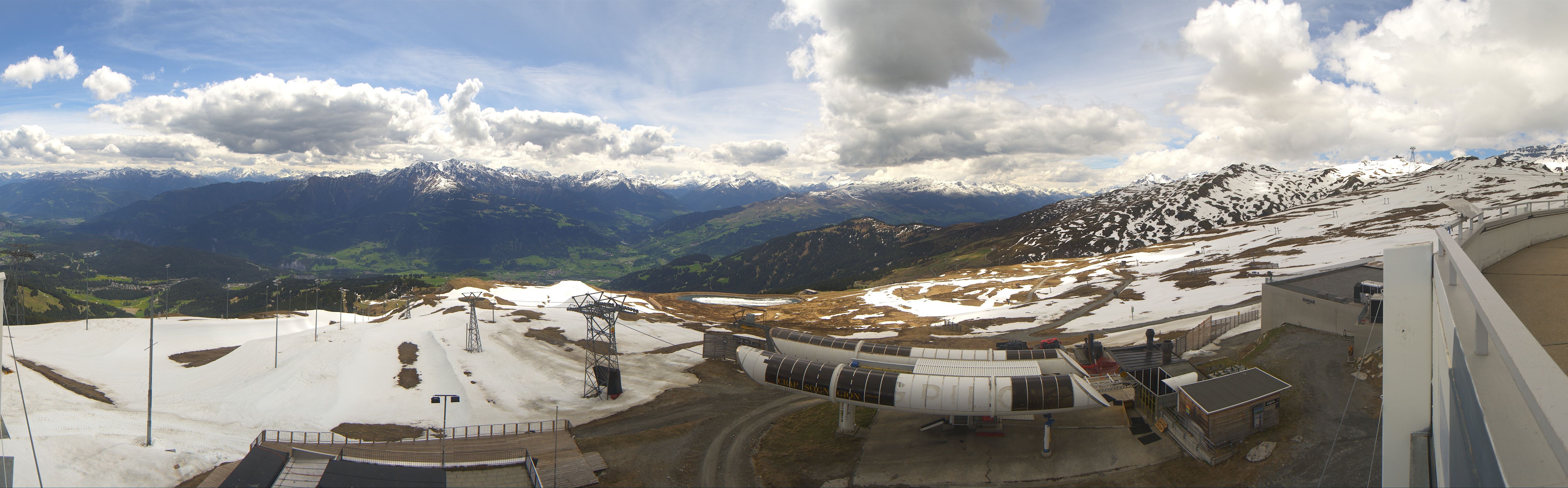 Archiv Foto Webcam Crap Sogn Gion Park Laax