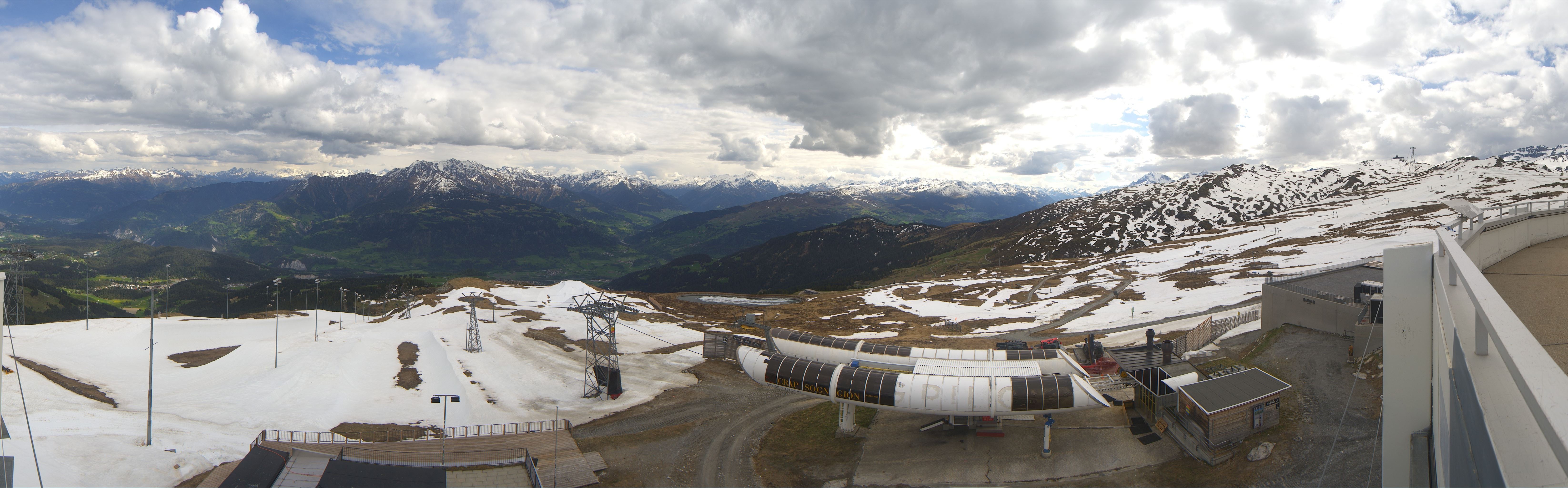 Archiv Foto Webcam Crap Sogn Gion Park Laax