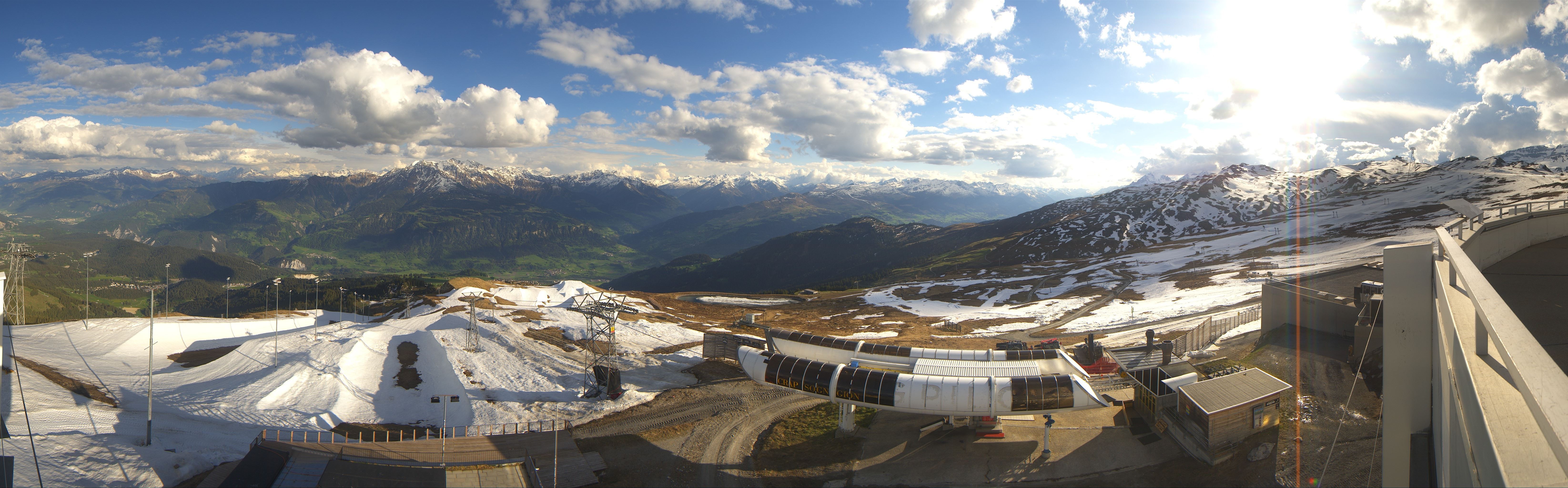 Archiv Foto Webcam Crap Sogn Gion Park Laax