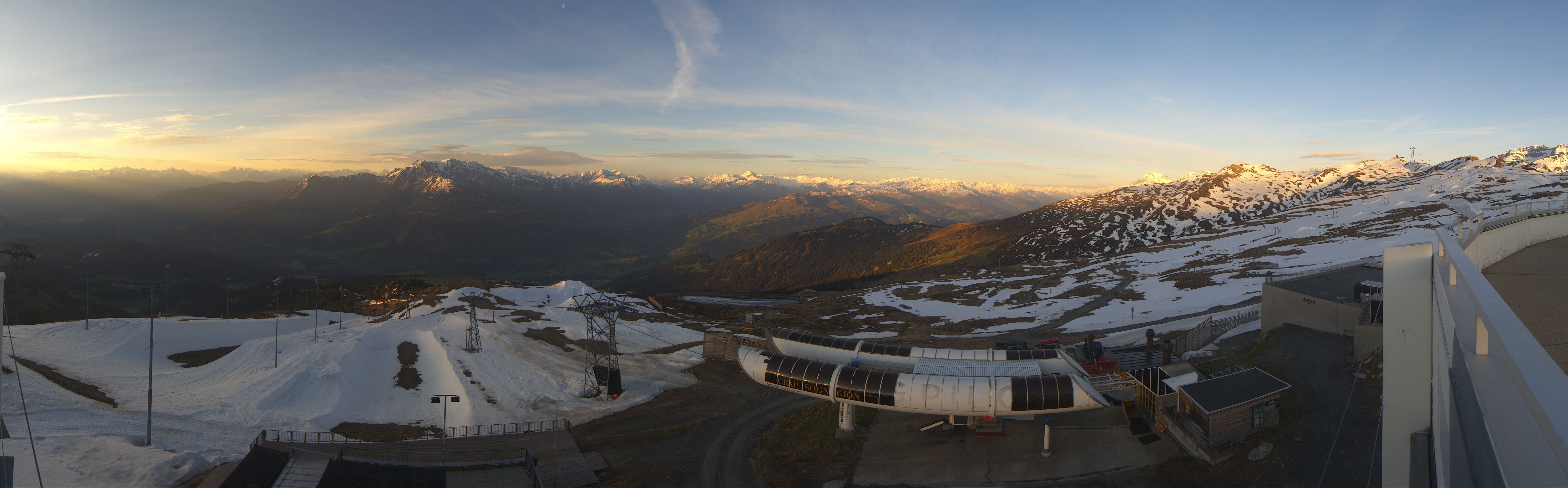 Archiv Foto Webcam Crap Sogn Gion Park Laax