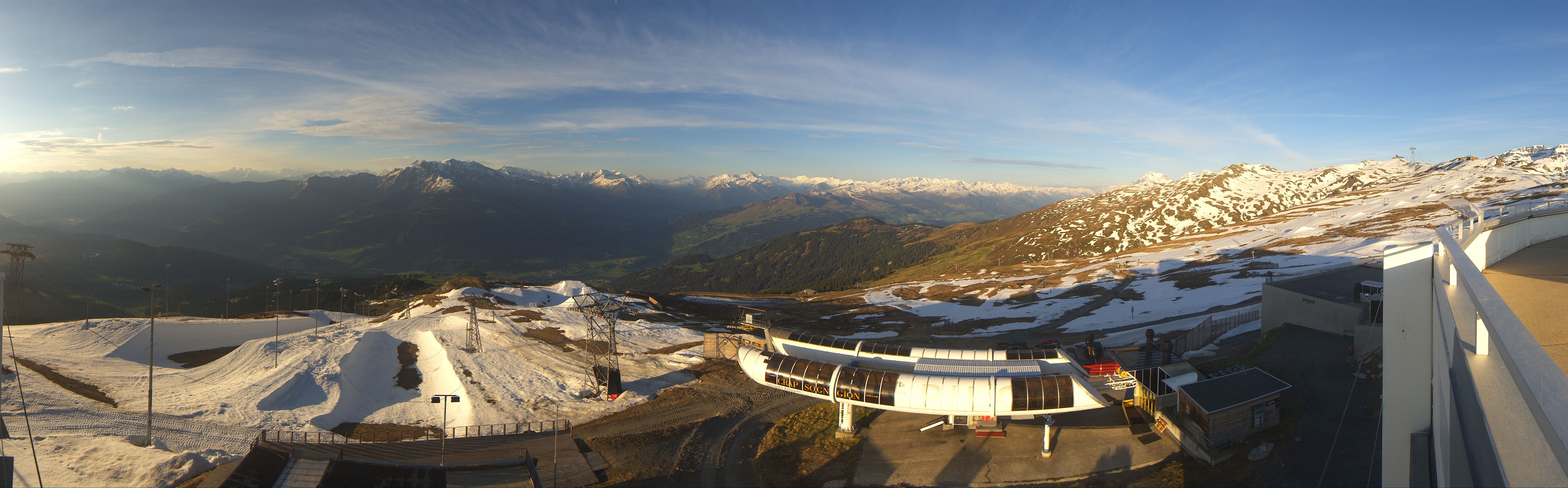 Archiv Foto Webcam Crap Sogn Gion Park Laax