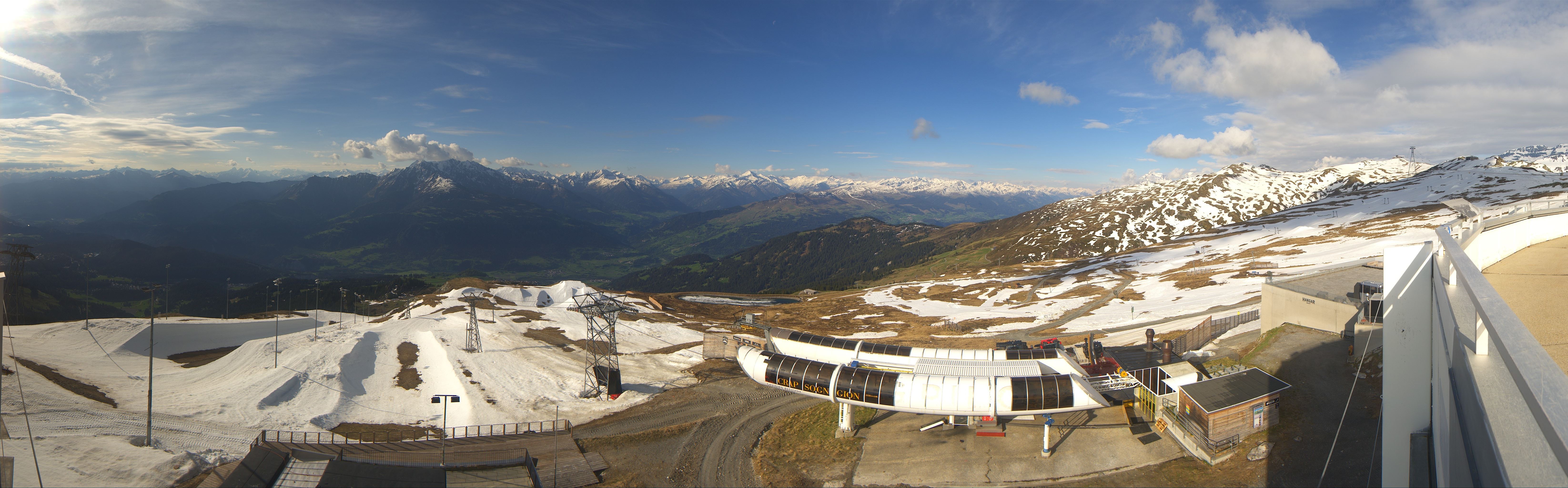 Archiv Foto Webcam Crap Sogn Gion Park Laax