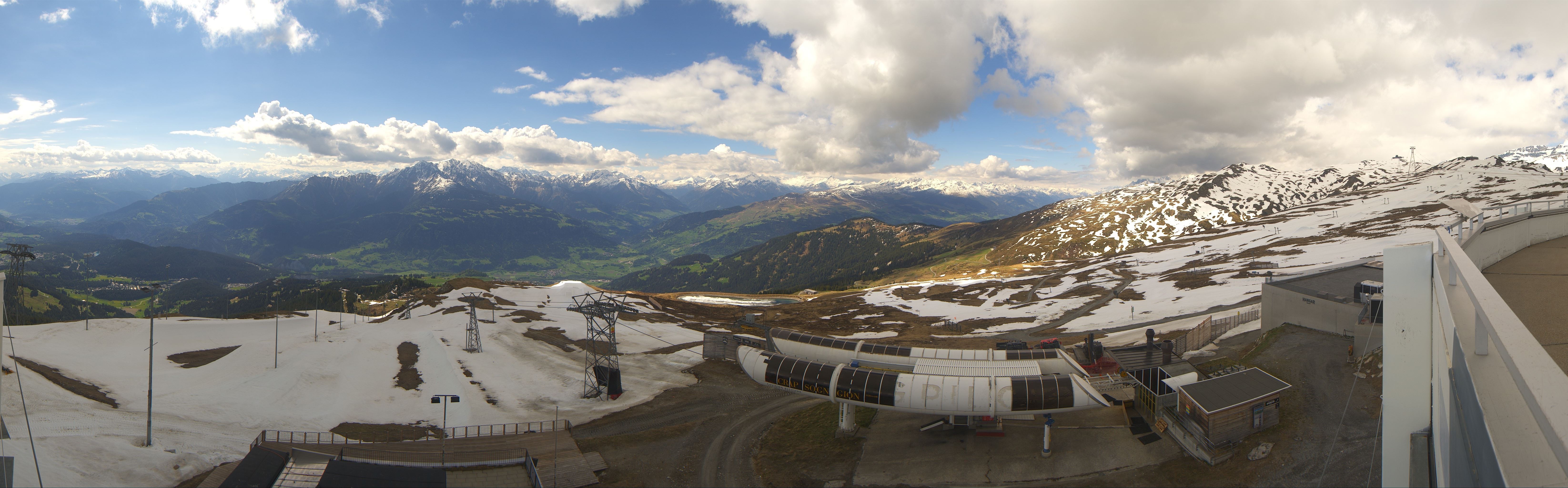 Archiv Foto Webcam Crap Sogn Gion Park Laax