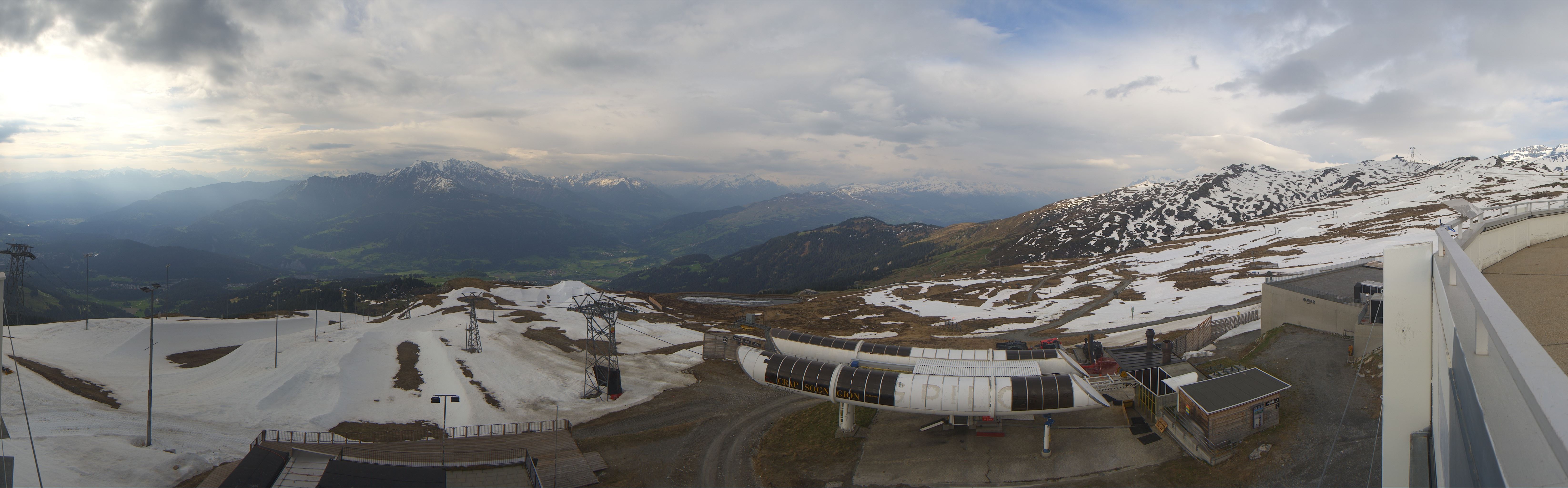 Archiv Foto Webcam Crap Sogn Gion Park Laax