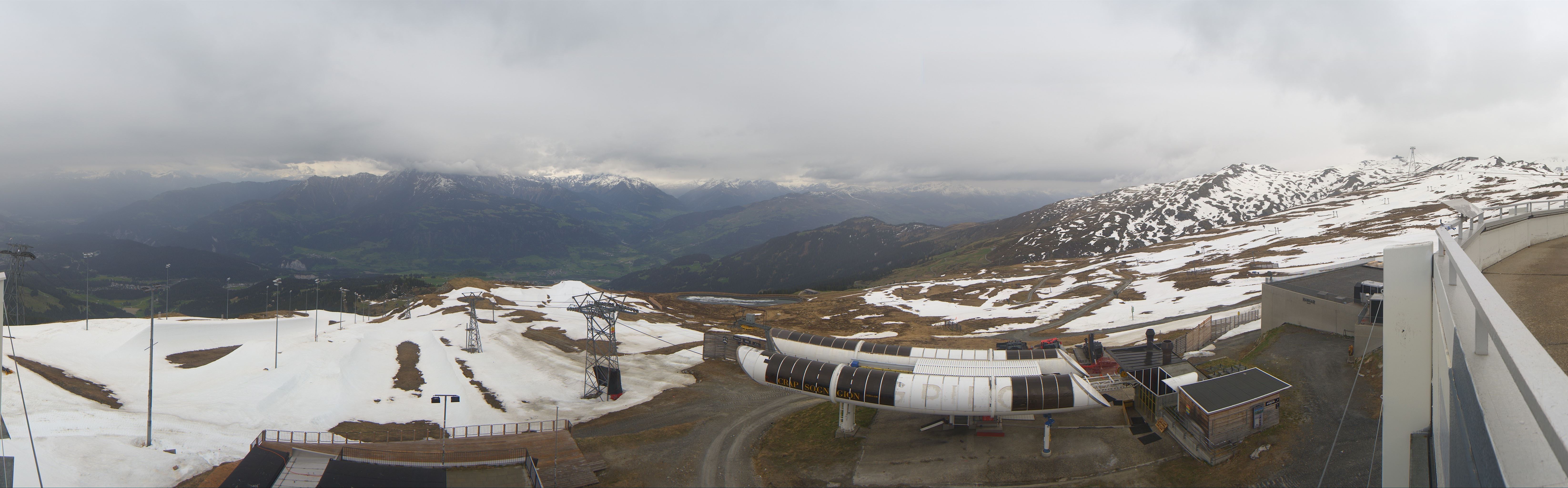 Archiv Foto Webcam Crap Sogn Gion Park Laax