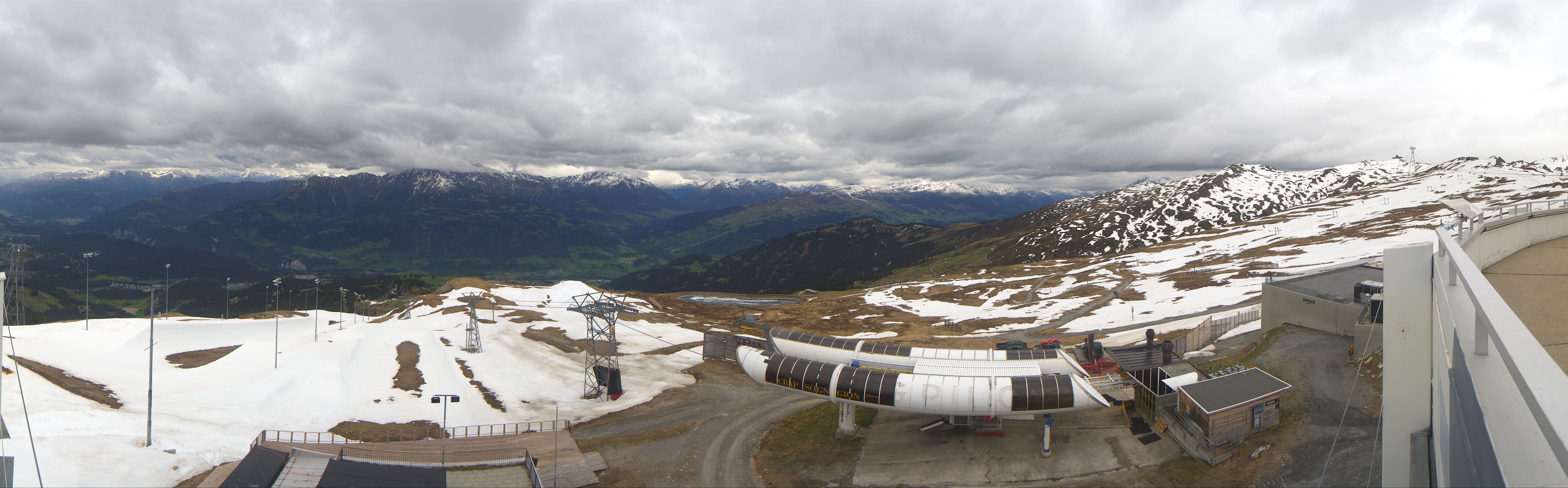 Archiv Foto Webcam Crap Sogn Gion Park Laax