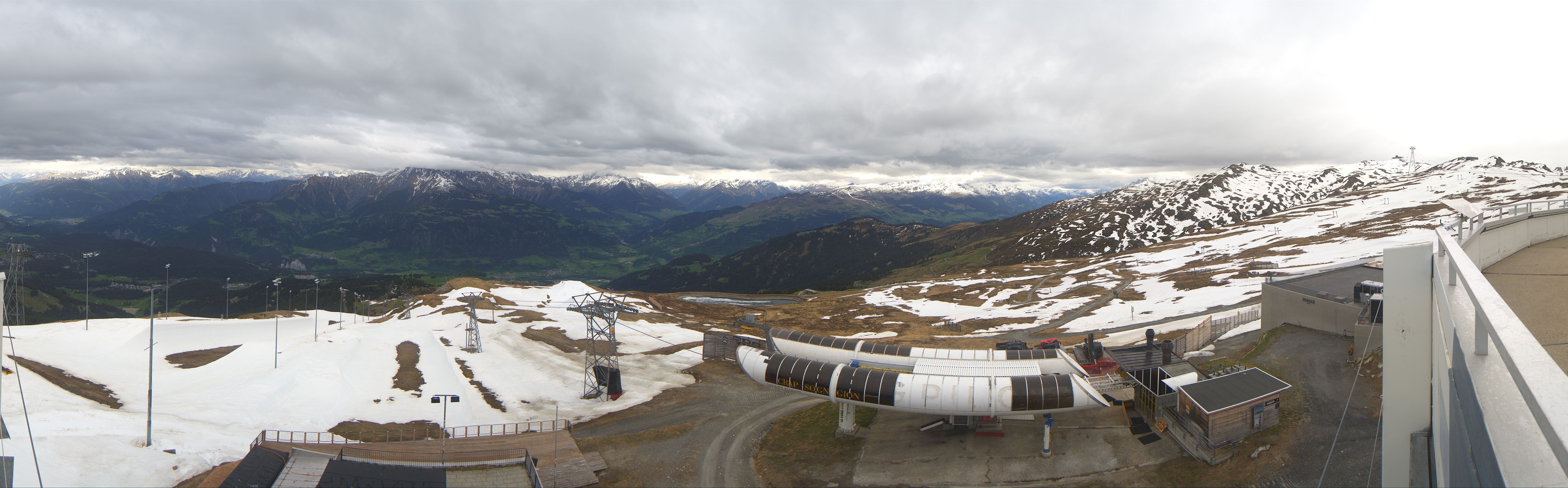 Archiv Foto Webcam Crap Sogn Gion Park Laax