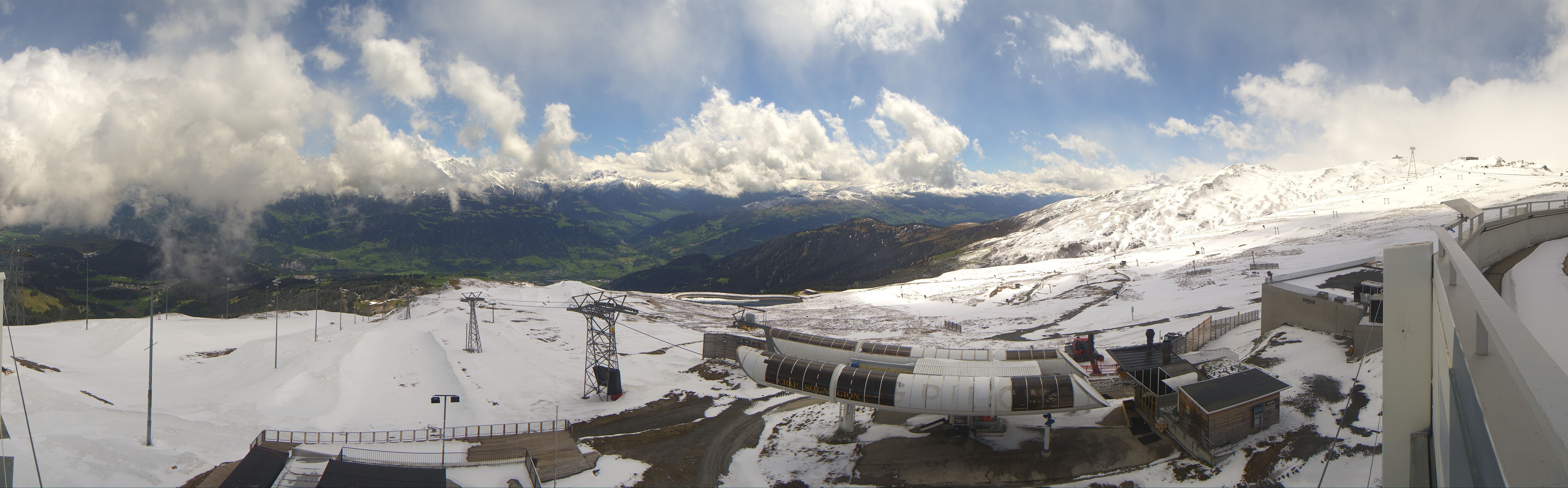 Archiv Foto Webcam Crap Sogn Gion Park Laax