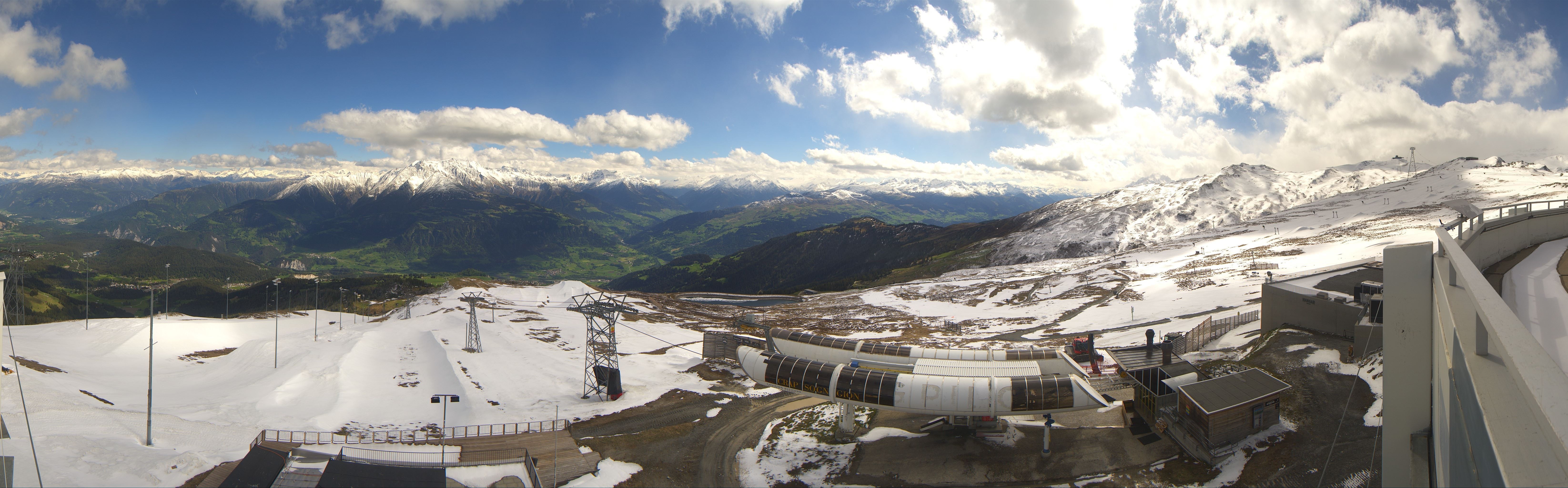 Archiv Foto Webcam Crap Sogn Gion Park Laax