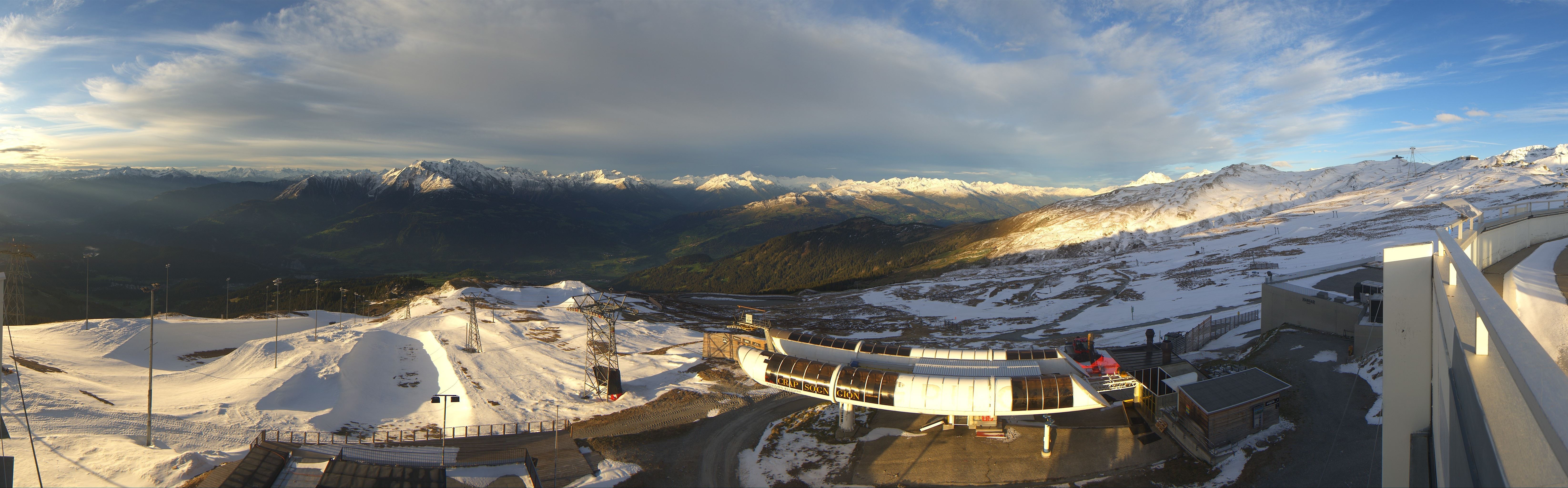 Archiv Foto Webcam Crap Sogn Gion Park Laax