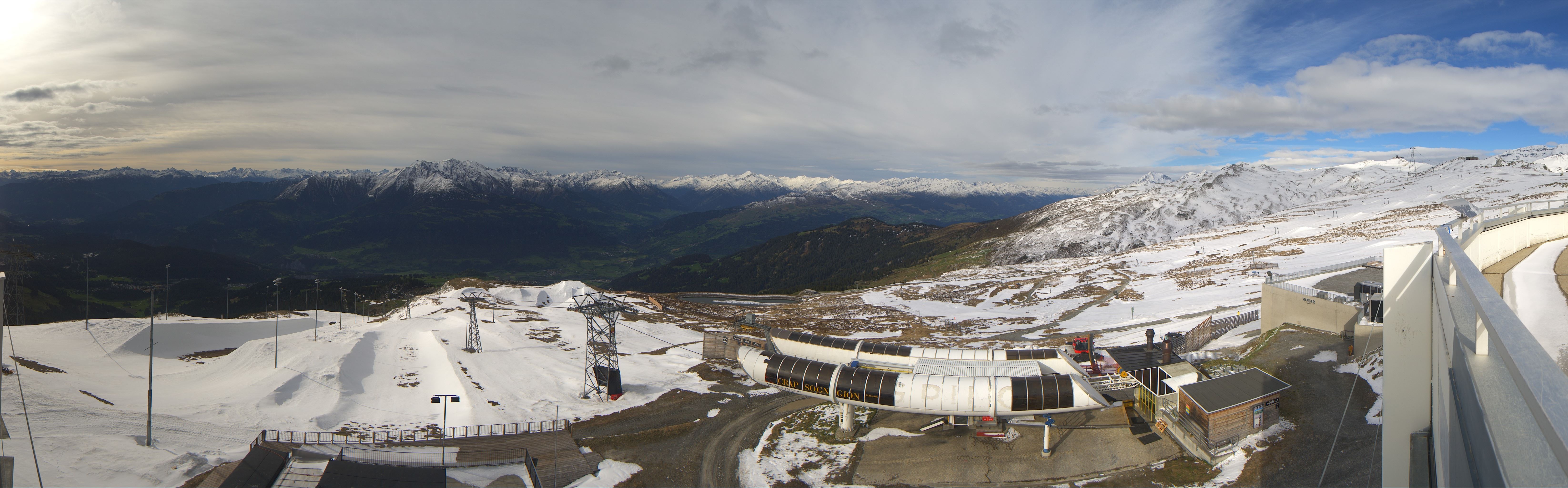 Archiv Foto Webcam Crap Sogn Gion Park Laax