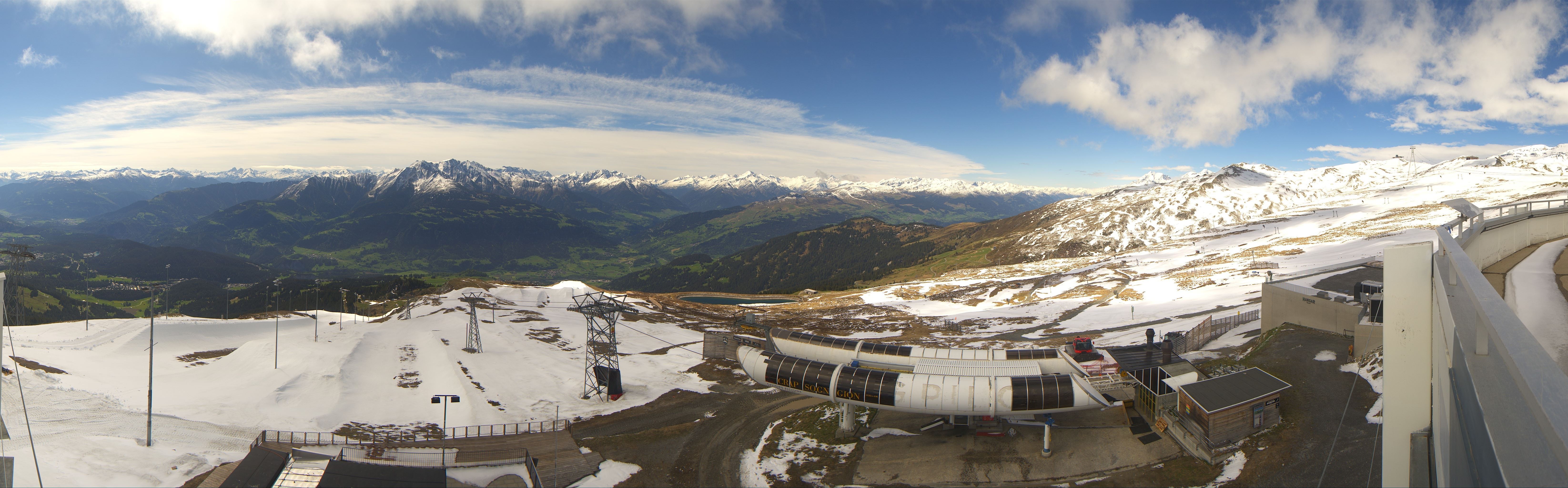 Archiv Foto Webcam Crap Sogn Gion Park Laax