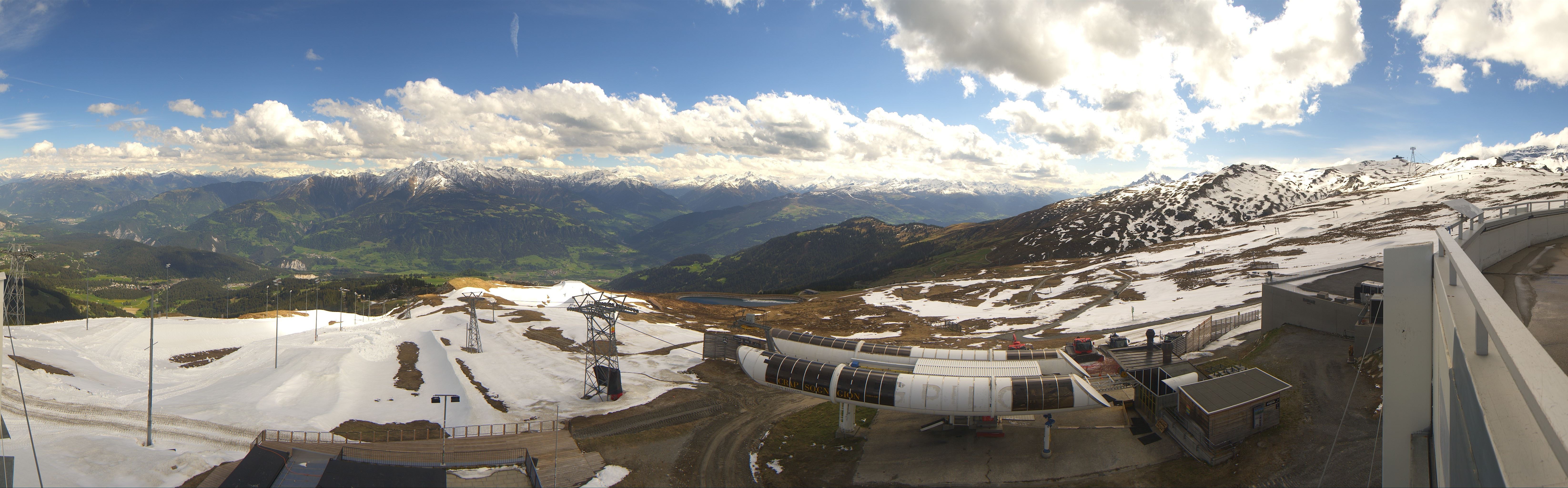 Archiv Foto Webcam Crap Sogn Gion Park Laax