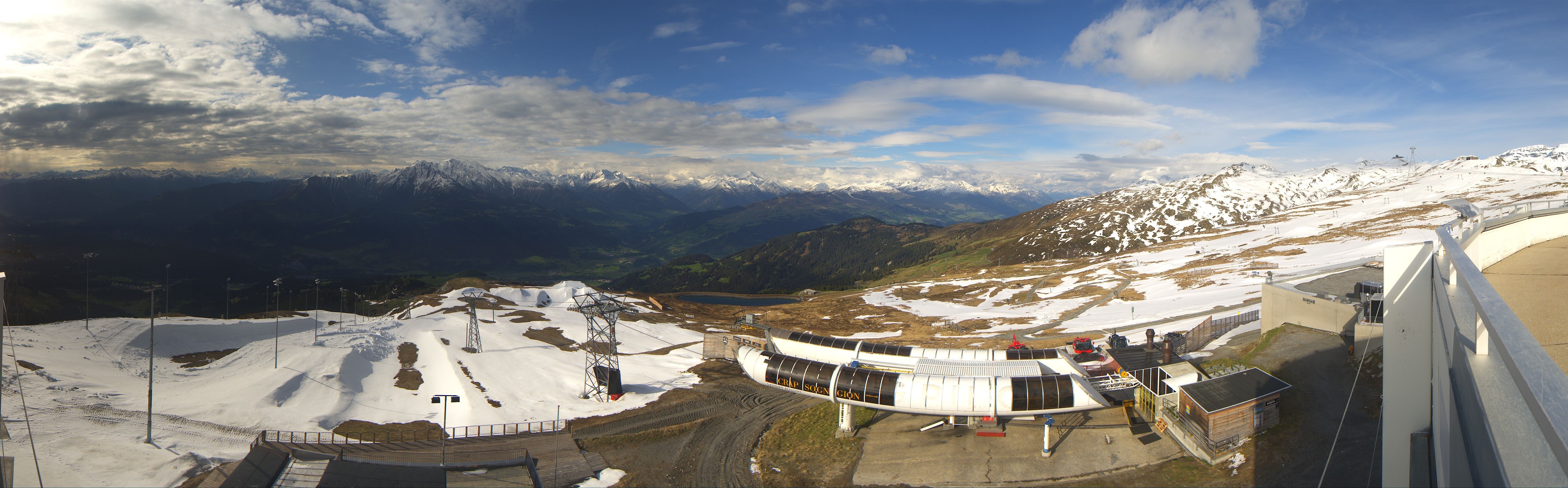 Archiv Foto Webcam Crap Sogn Gion Park Laax