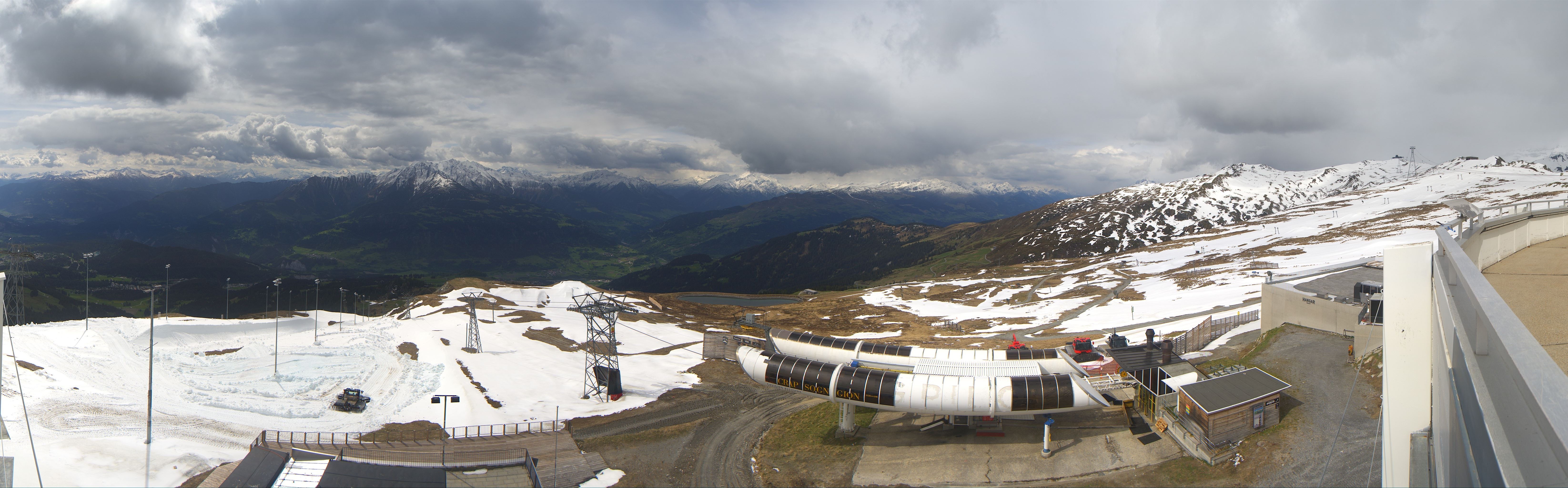 Archiv Foto Webcam Crap Sogn Gion Park Laax
