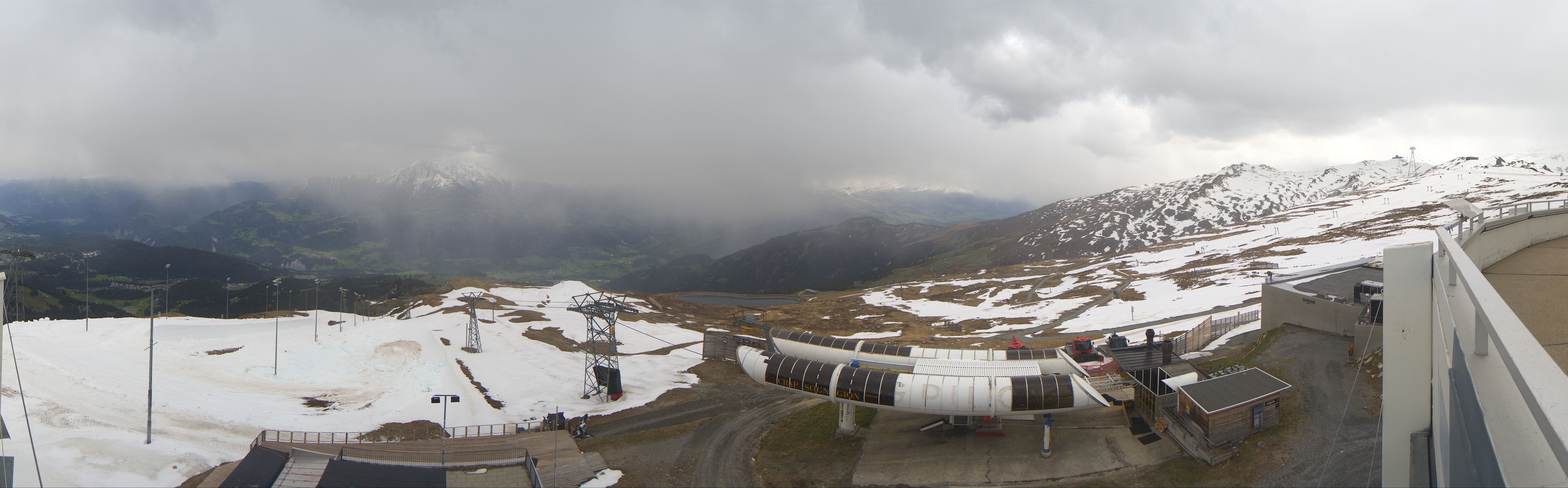 Archiv Foto Webcam Crap Sogn Gion Park Laax