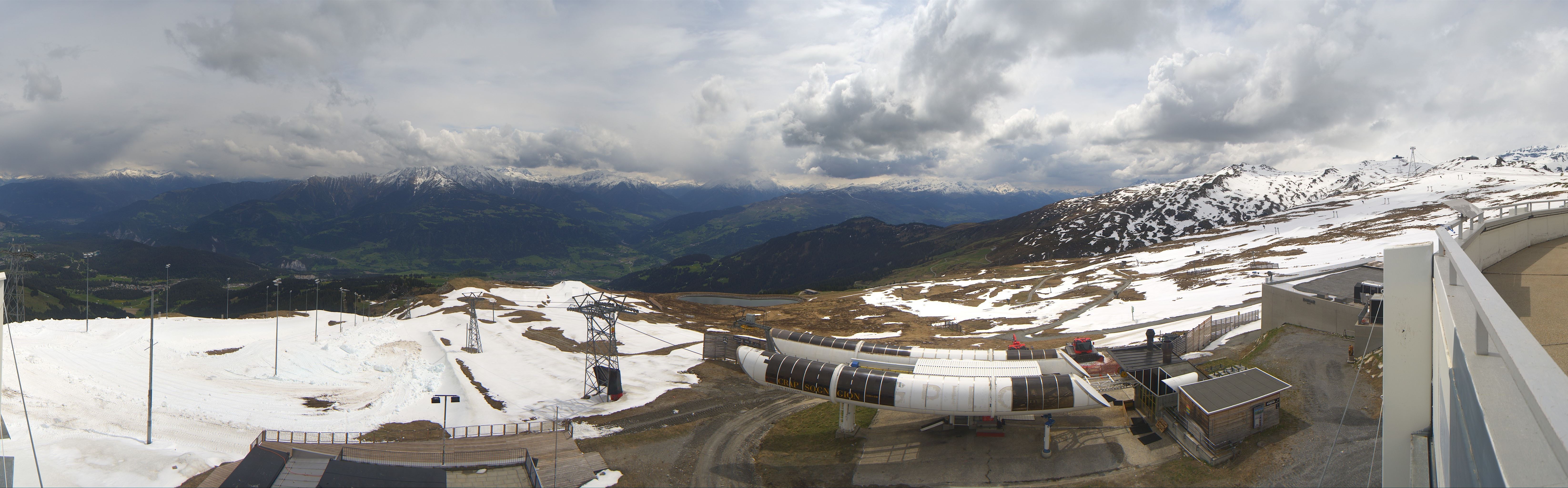 Archiv Foto Webcam Crap Sogn Gion Park Laax