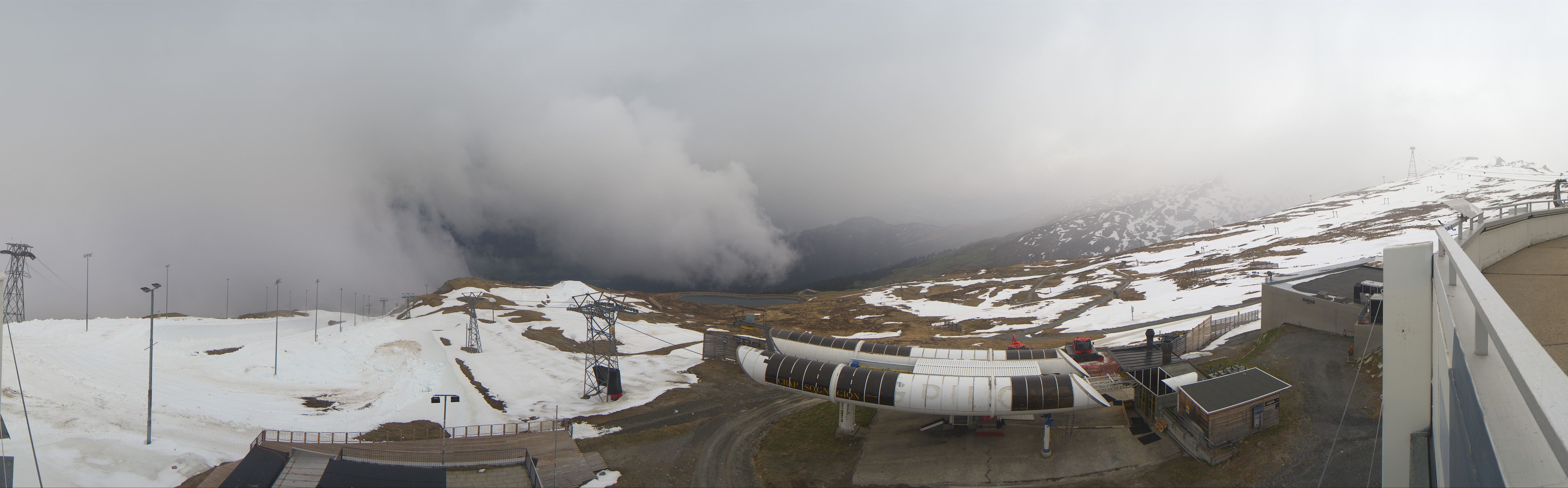 Archiv Foto Webcam Crap Sogn Gion Park Laax
