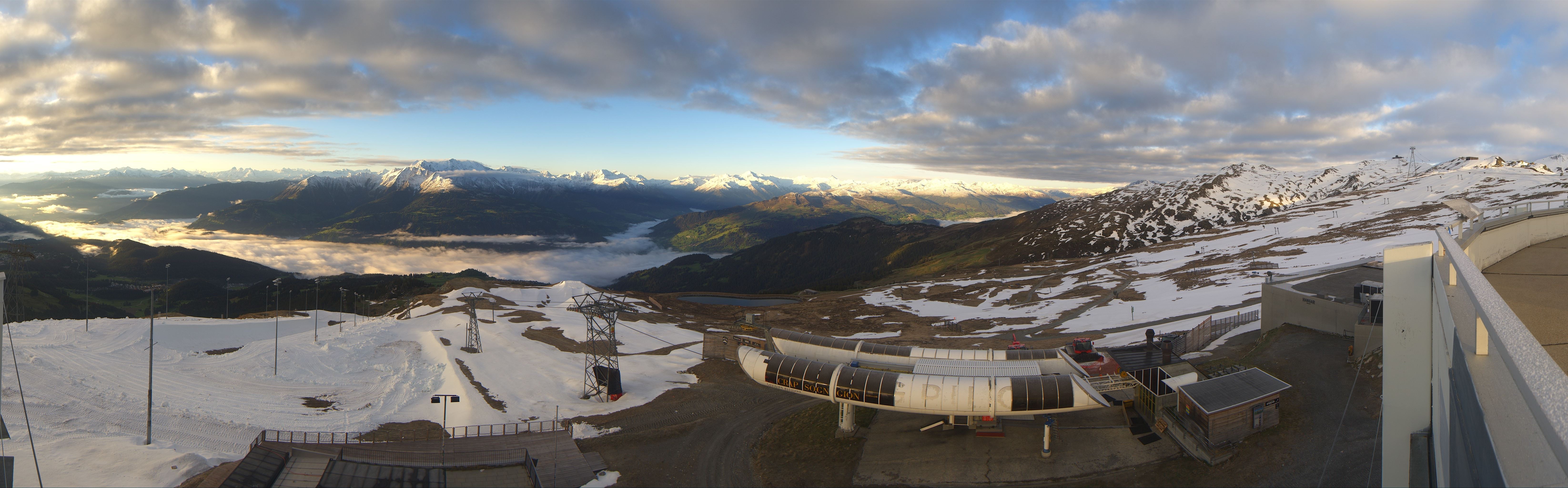 Archiv Foto Webcam Crap Sogn Gion Park Laax