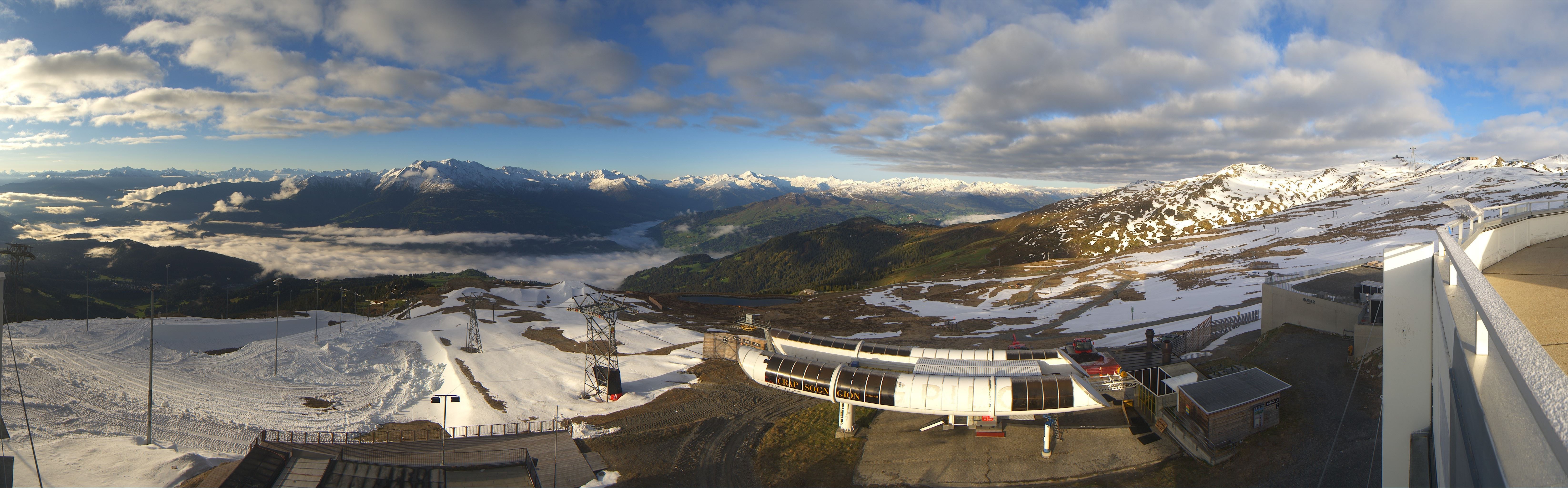 Archiv Foto Webcam Crap Sogn Gion Park Laax