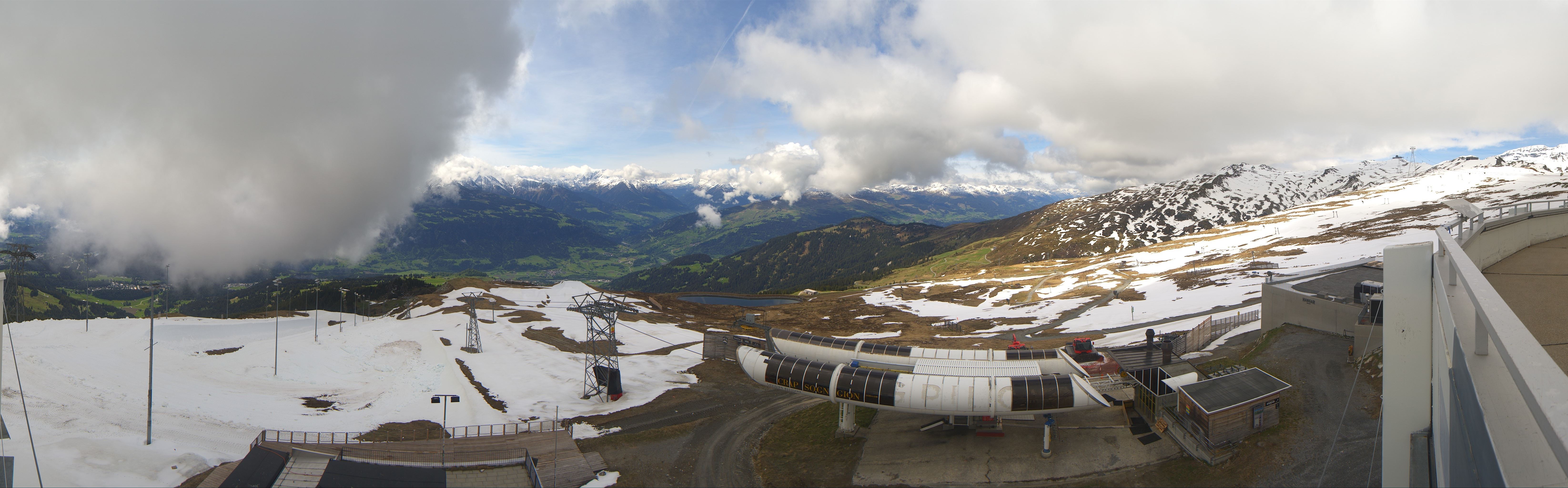Archiv Foto Webcam Crap Sogn Gion Park Laax