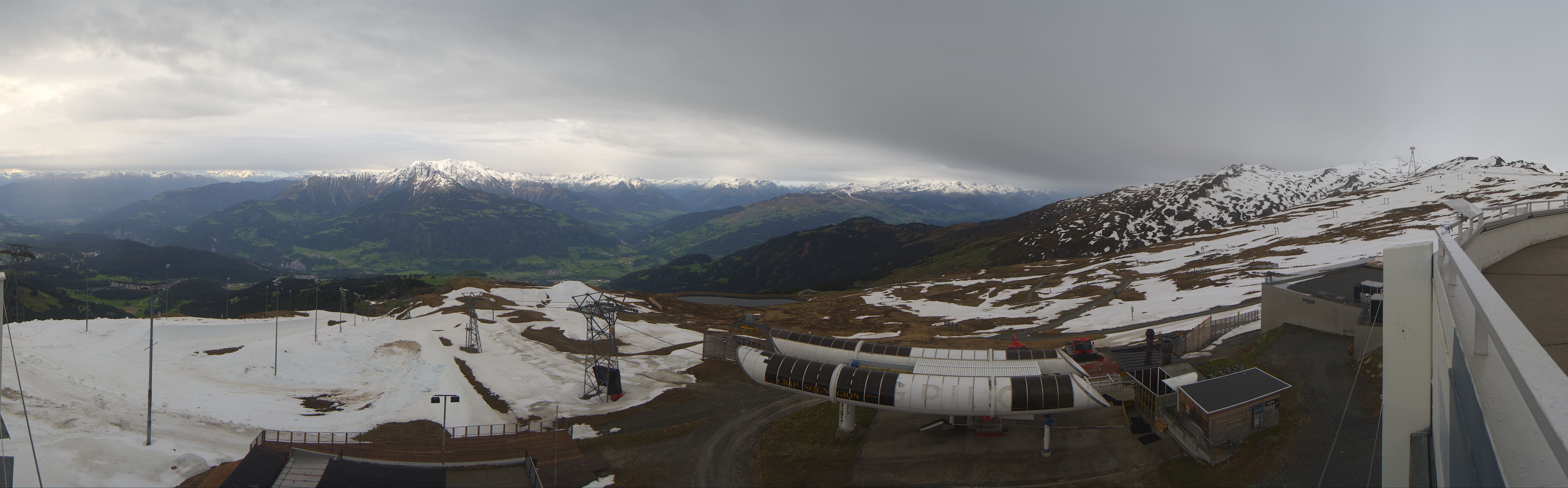 Archiv Foto Webcam Crap Sogn Gion Park Laax