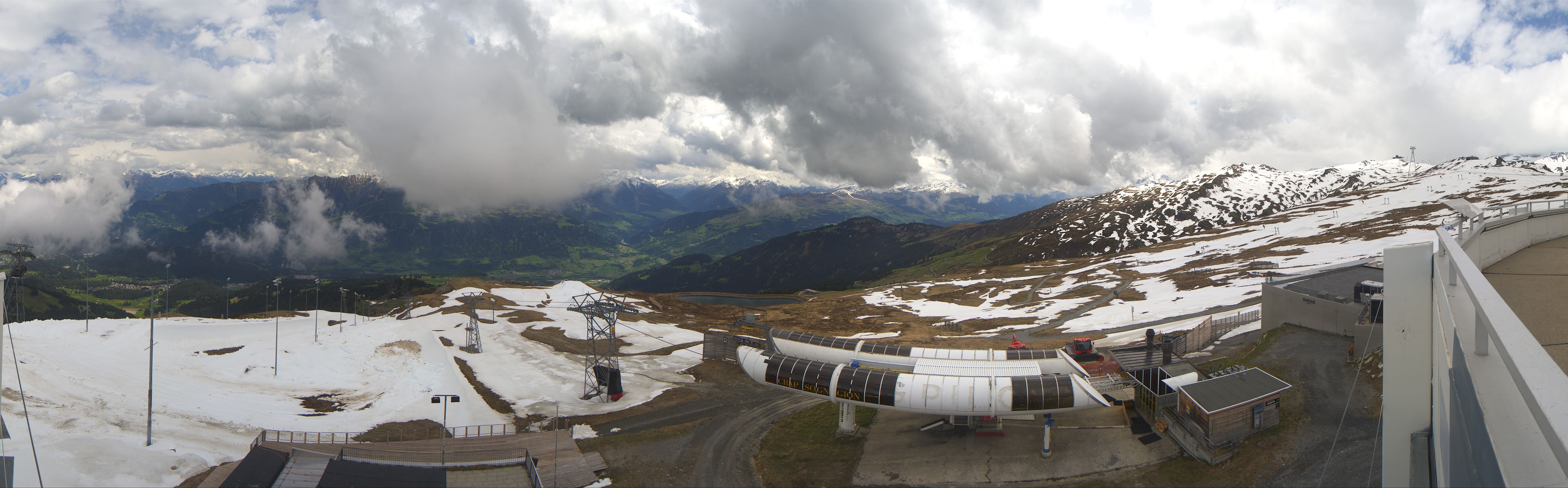 Archiv Foto Webcam Crap Sogn Gion Park Laax