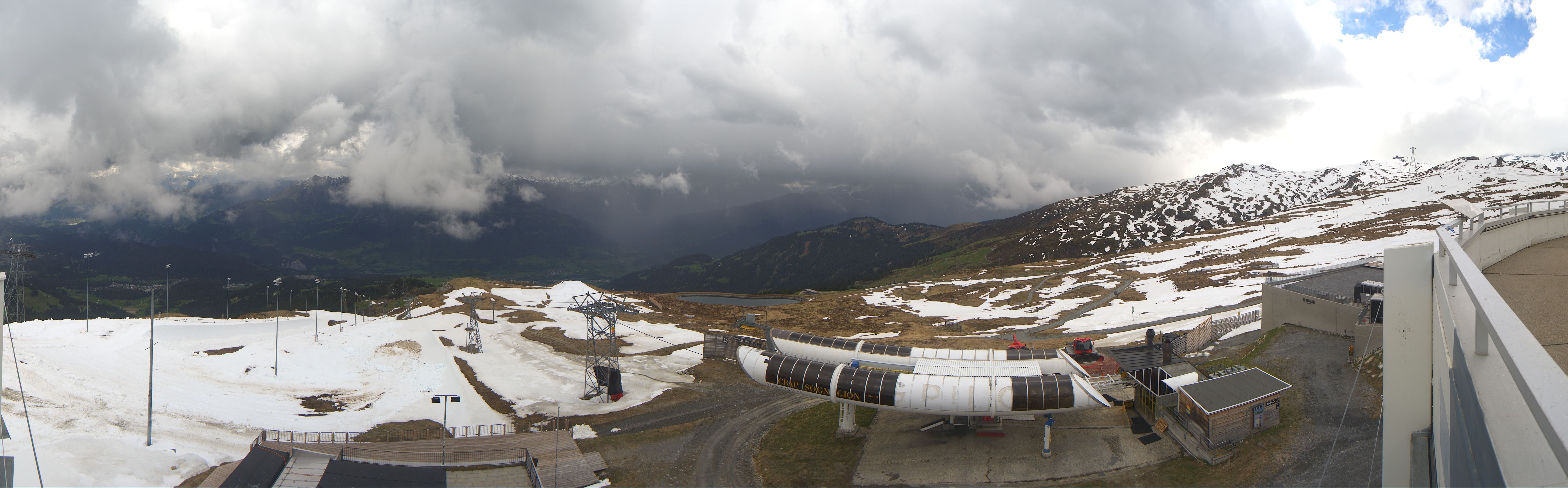 Archiv Foto Webcam Crap Sogn Gion Park Laax