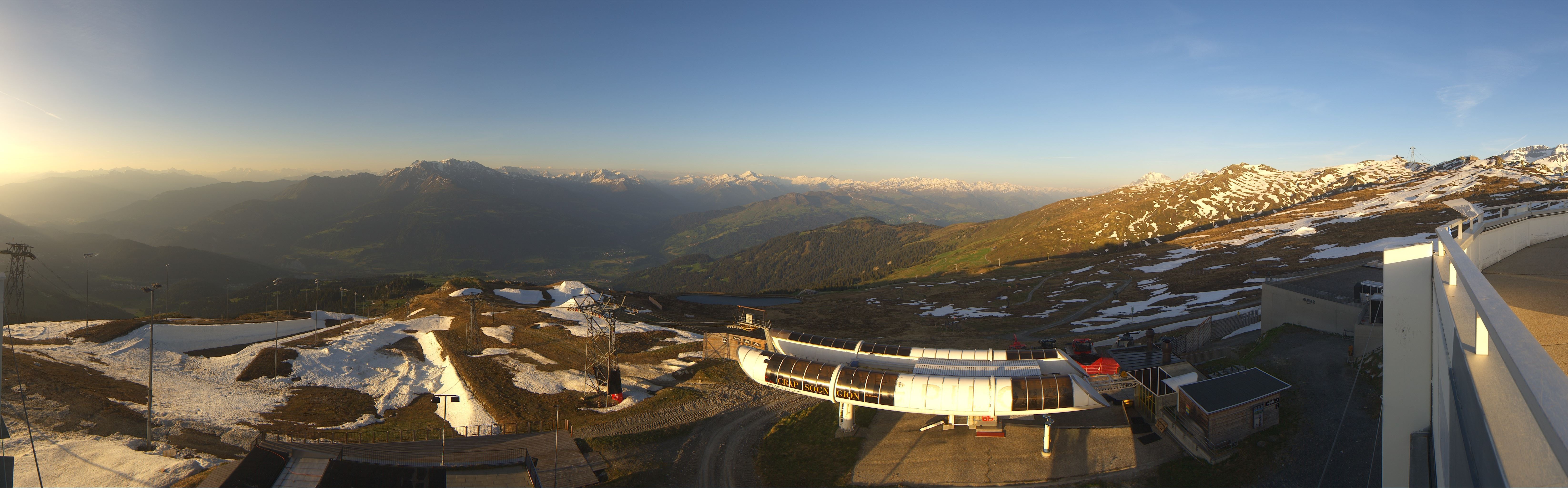 Archiv Foto Webcam Crap Sogn Gion Park Laax