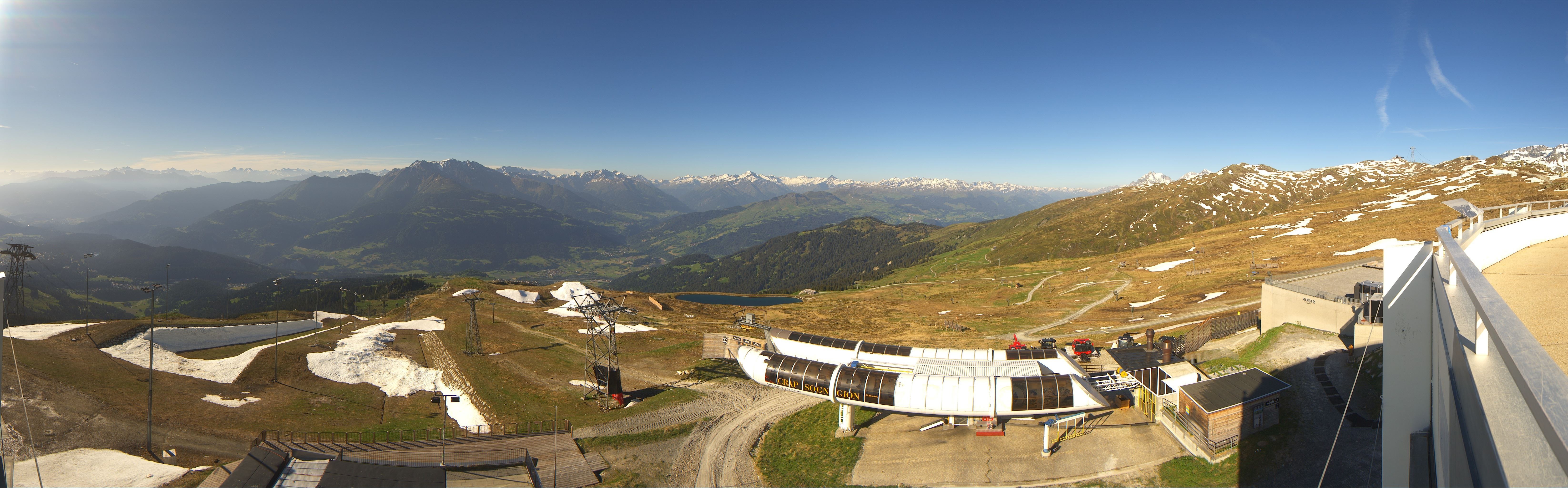 Archiv Foto Webcam Crap Sogn Gion Park Laax