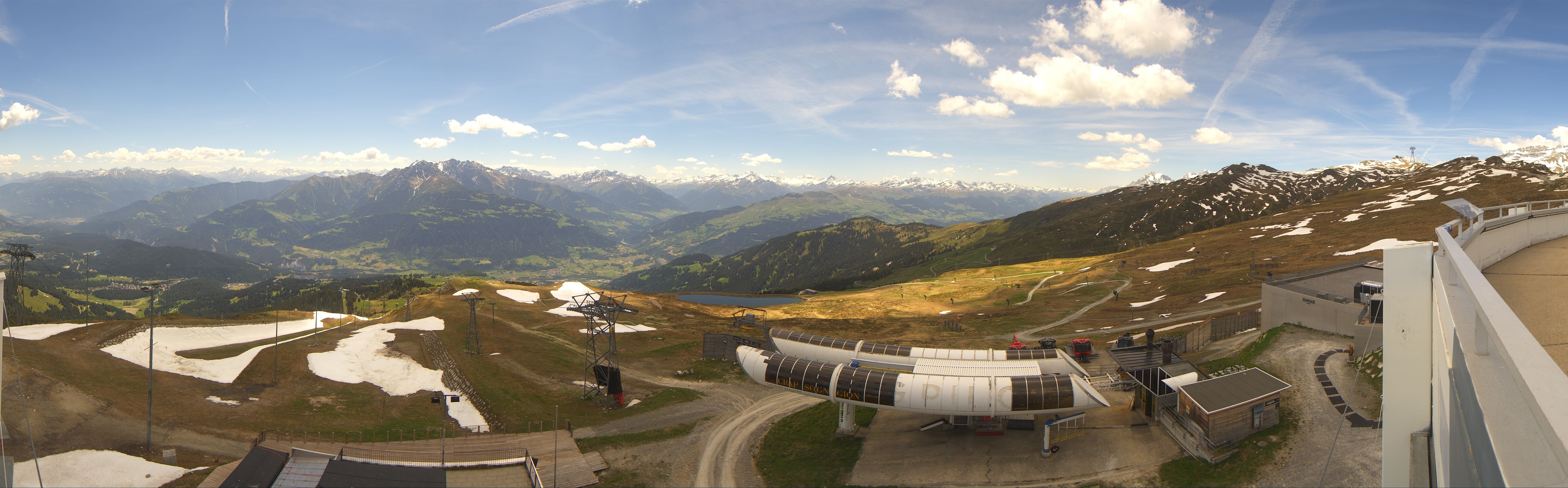 Archiv Foto Webcam Crap Sogn Gion Park Laax