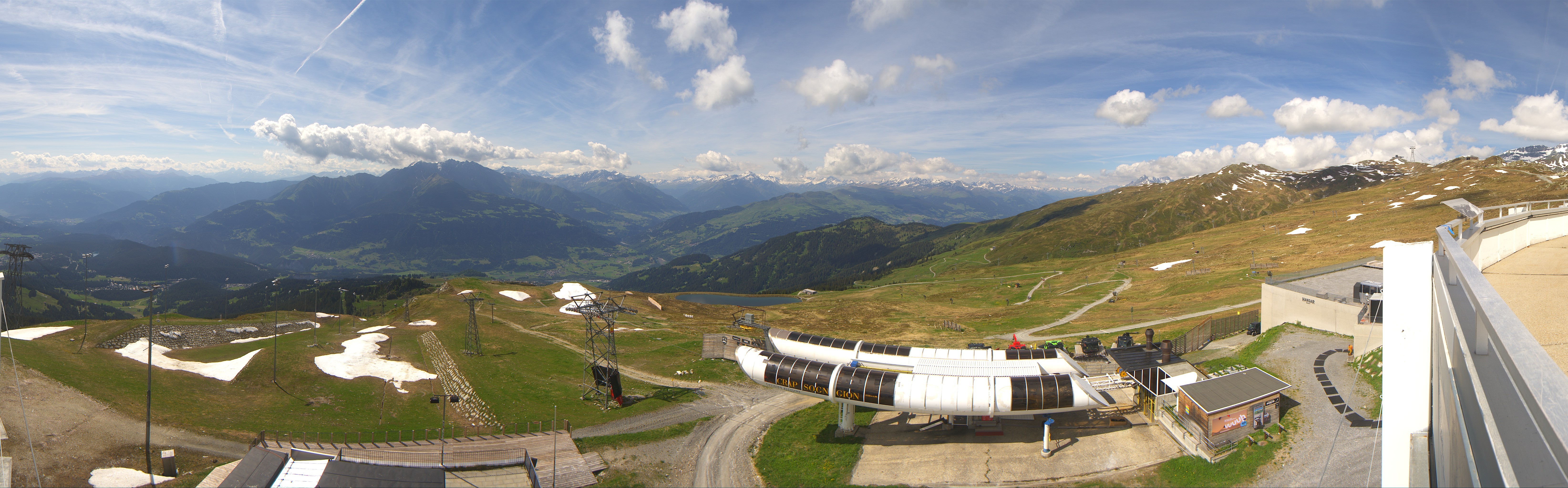 Archiv Foto Webcam Crap Sogn Gion Park Laax
