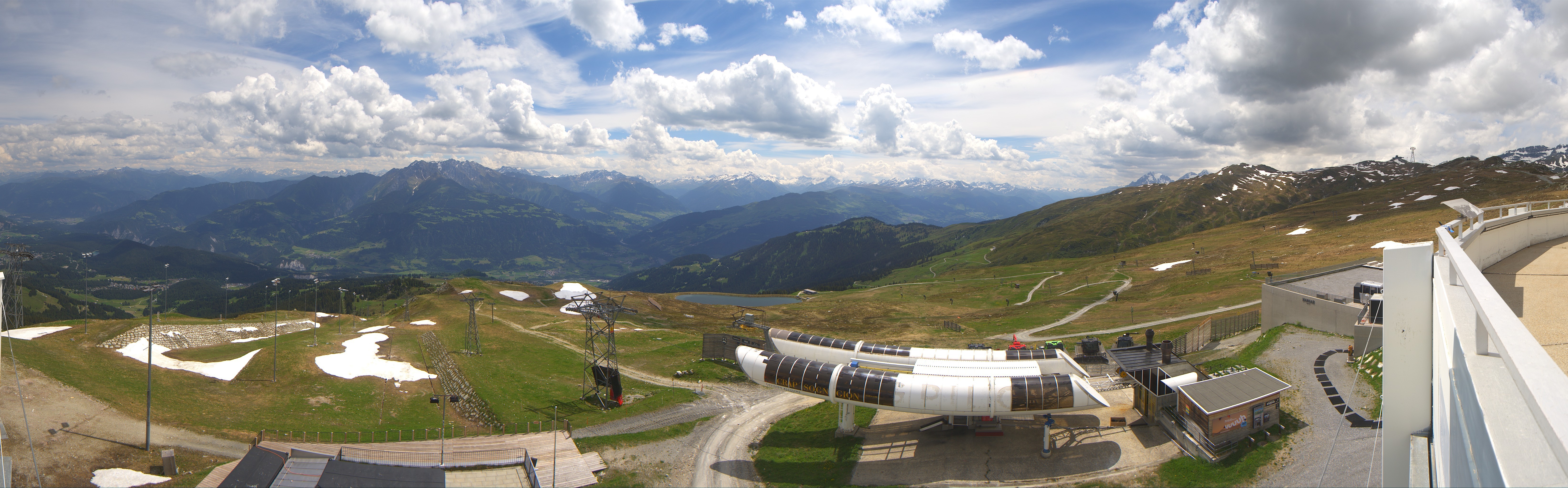Archiv Foto Webcam Crap Sogn Gion Park Laax