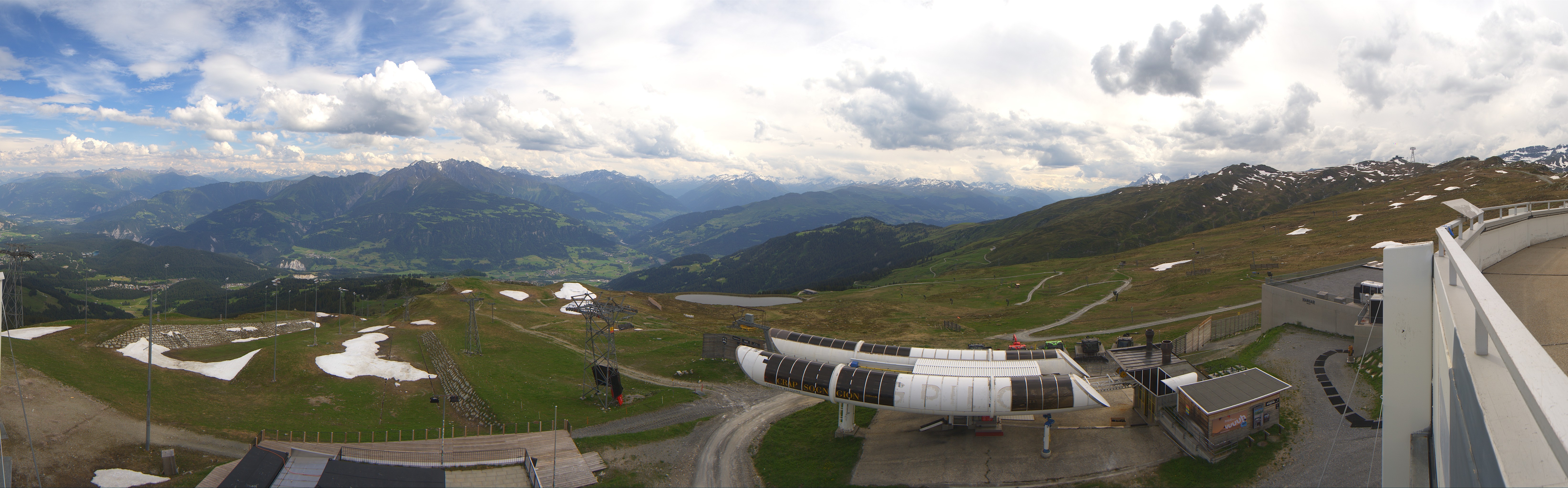 Archiv Foto Webcam Crap Sogn Gion Park Laax