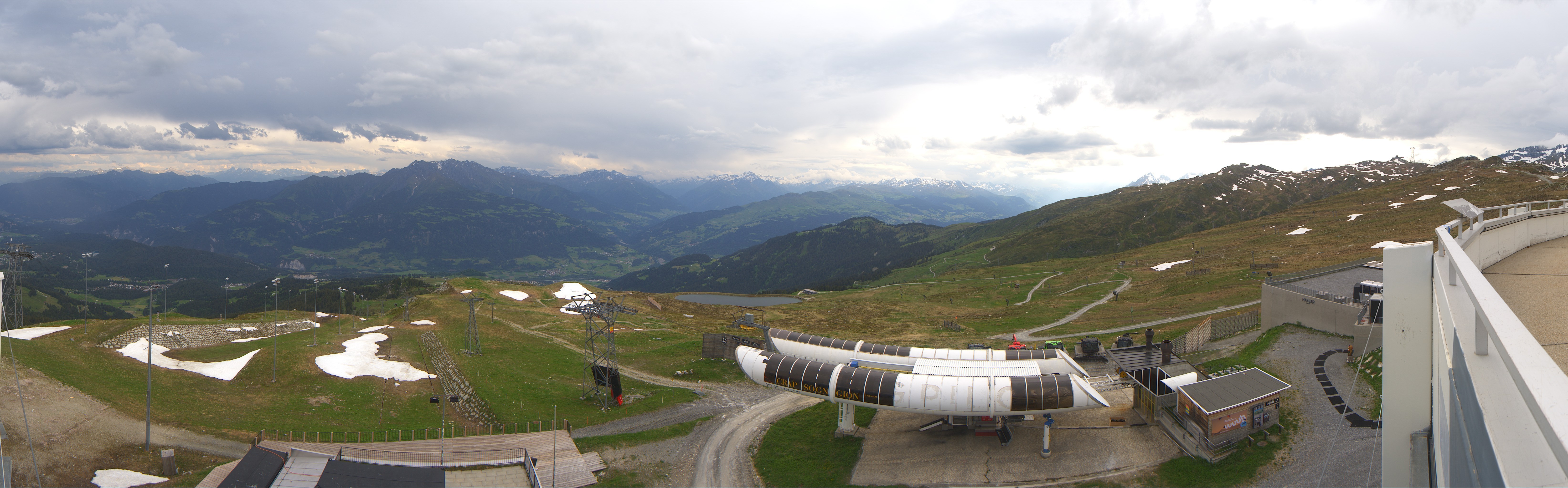 Archiv Foto Webcam Crap Sogn Gion Park Laax