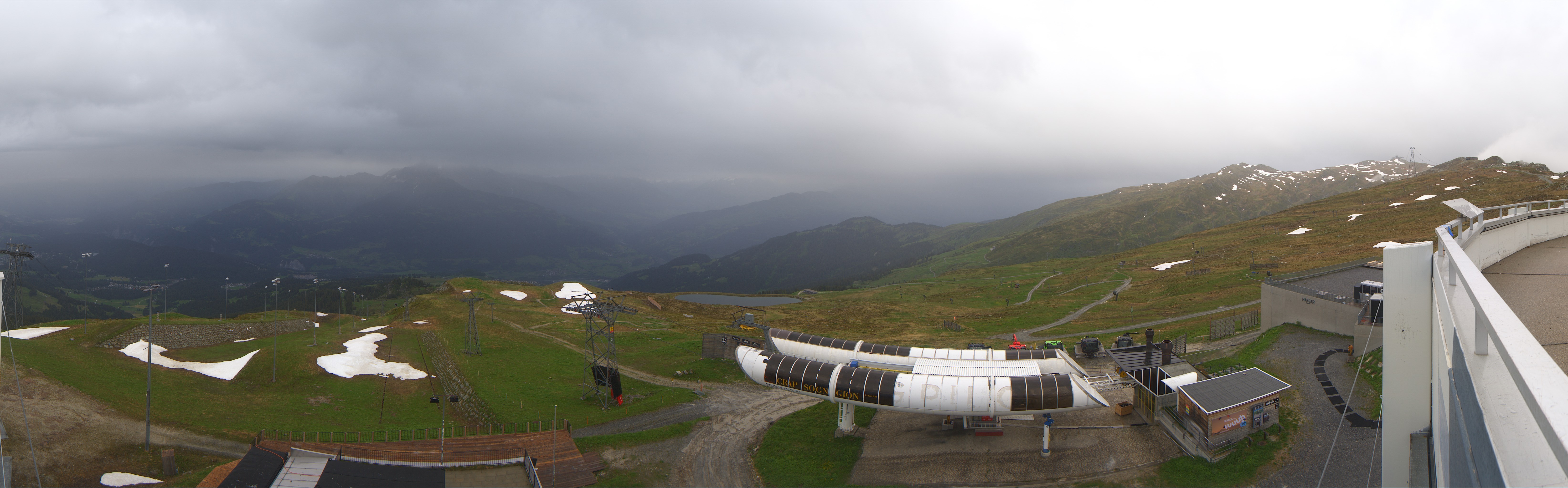 Archiv Foto Webcam Crap Sogn Gion Park Laax