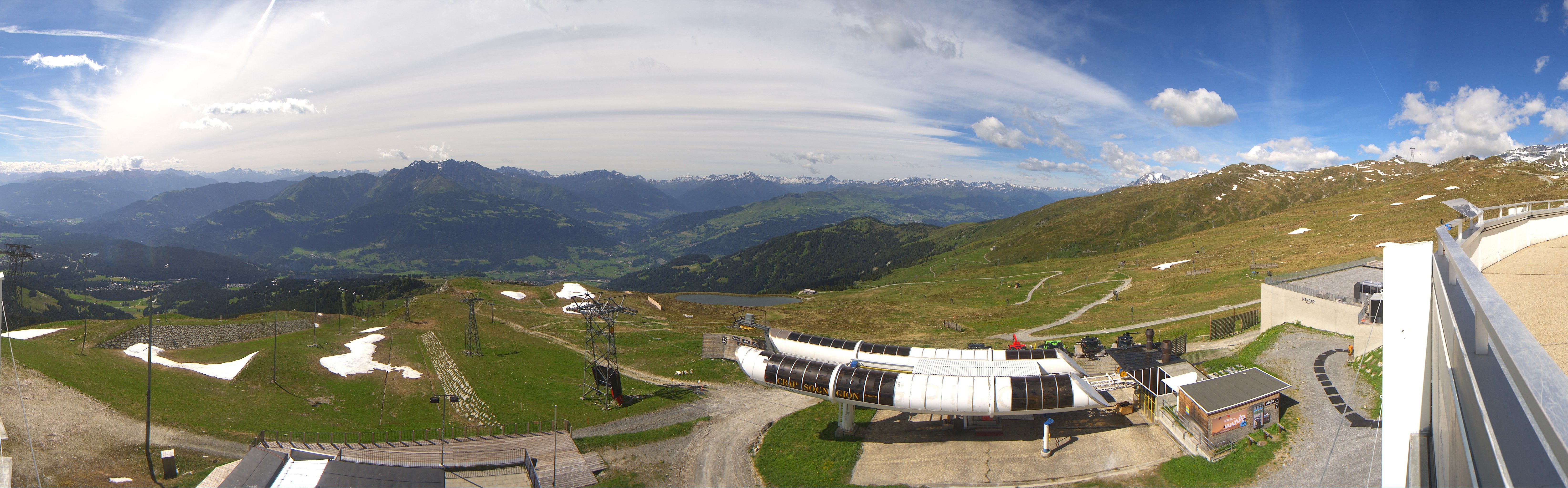 Archiv Foto Webcam Crap Sogn Gion Park Laax