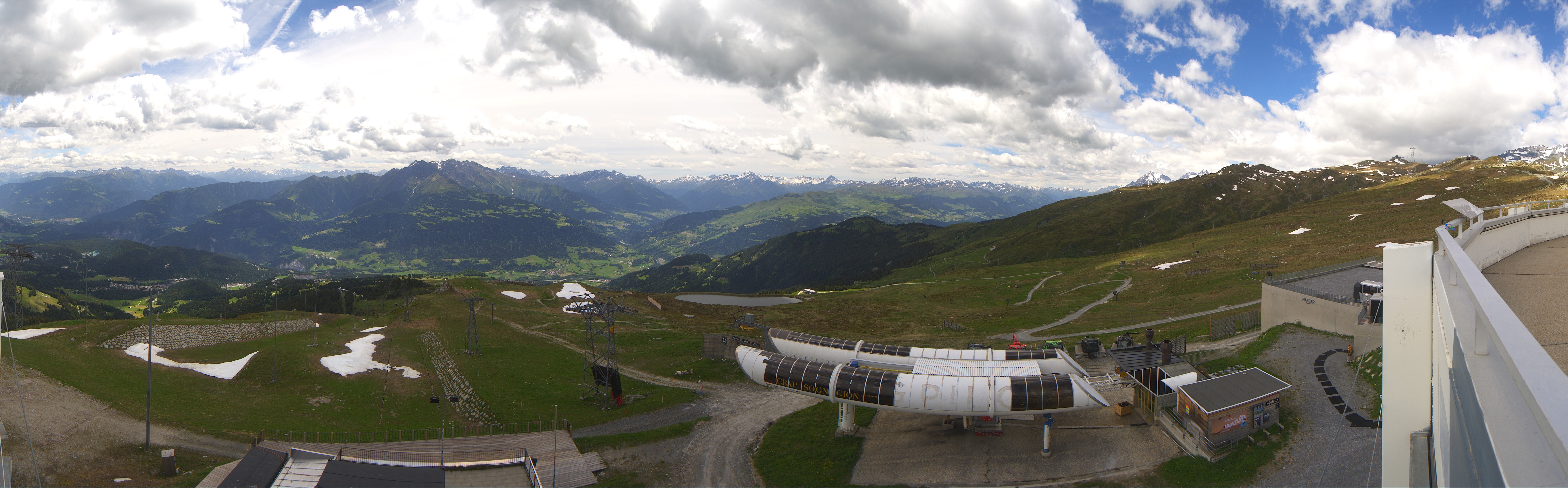 Archiv Foto Webcam Crap Sogn Gion Park Laax