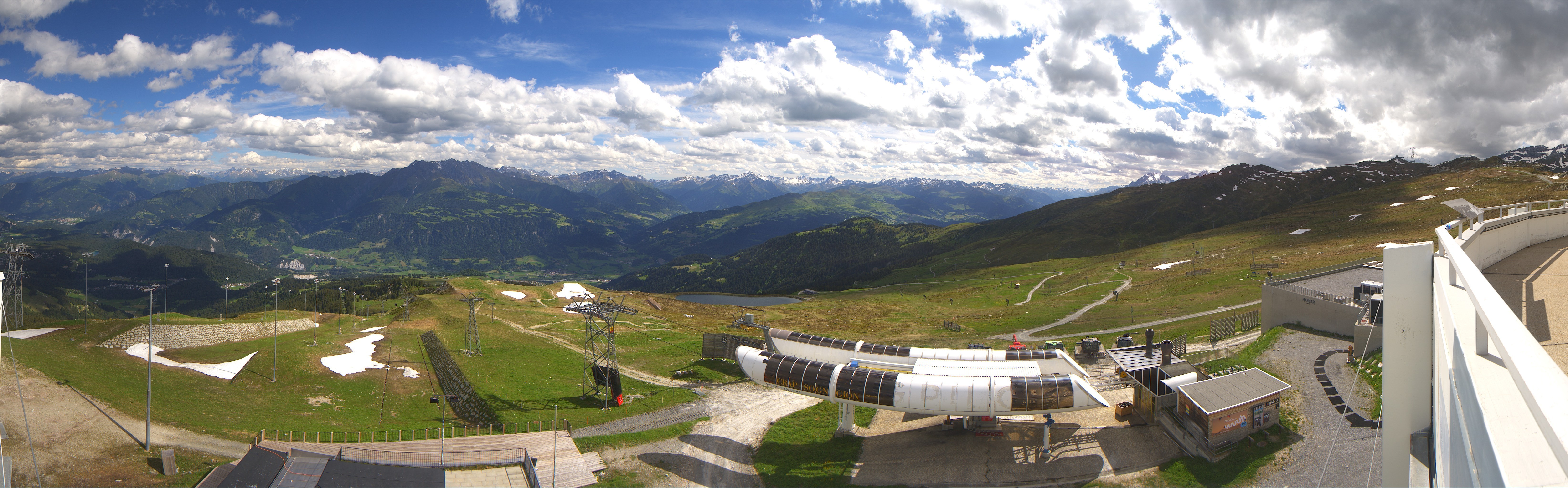 Archiv Foto Webcam Crap Sogn Gion Park Laax