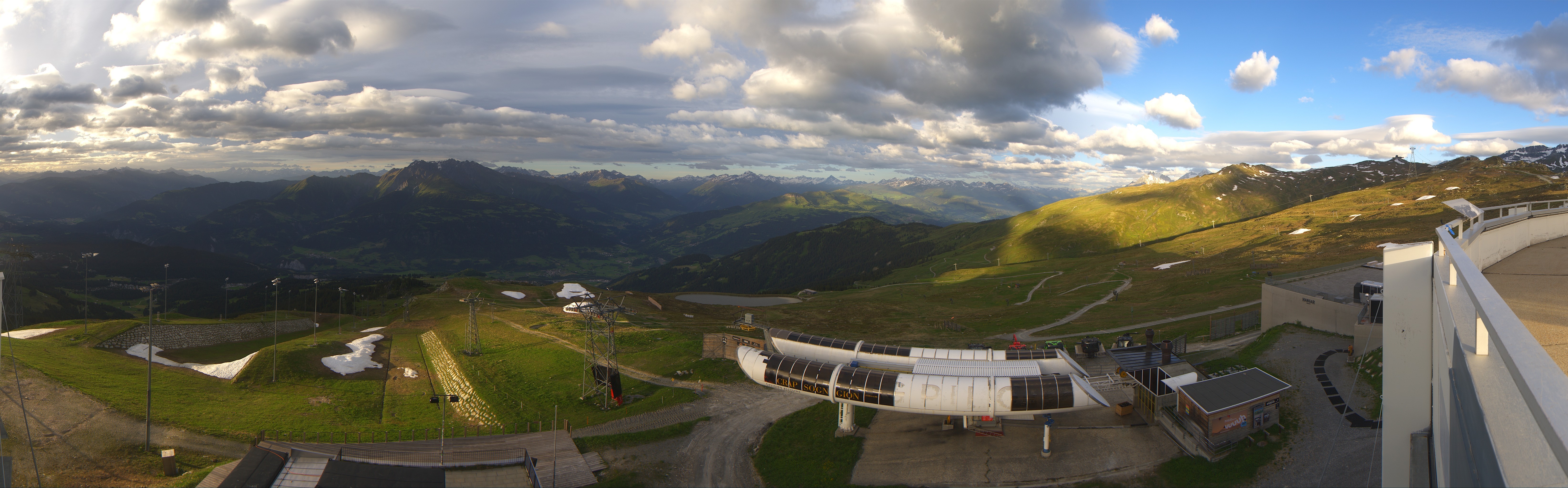 Archiv Foto Webcam Crap Sogn Gion Park Laax