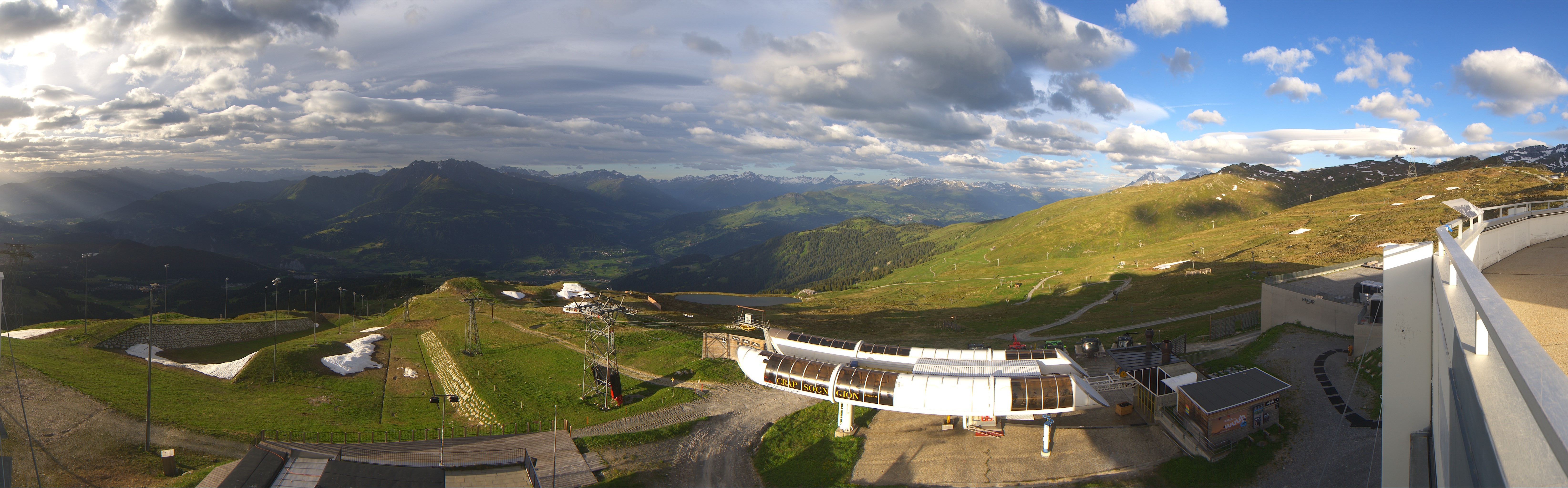 Archiv Foto Webcam Crap Sogn Gion Park Laax