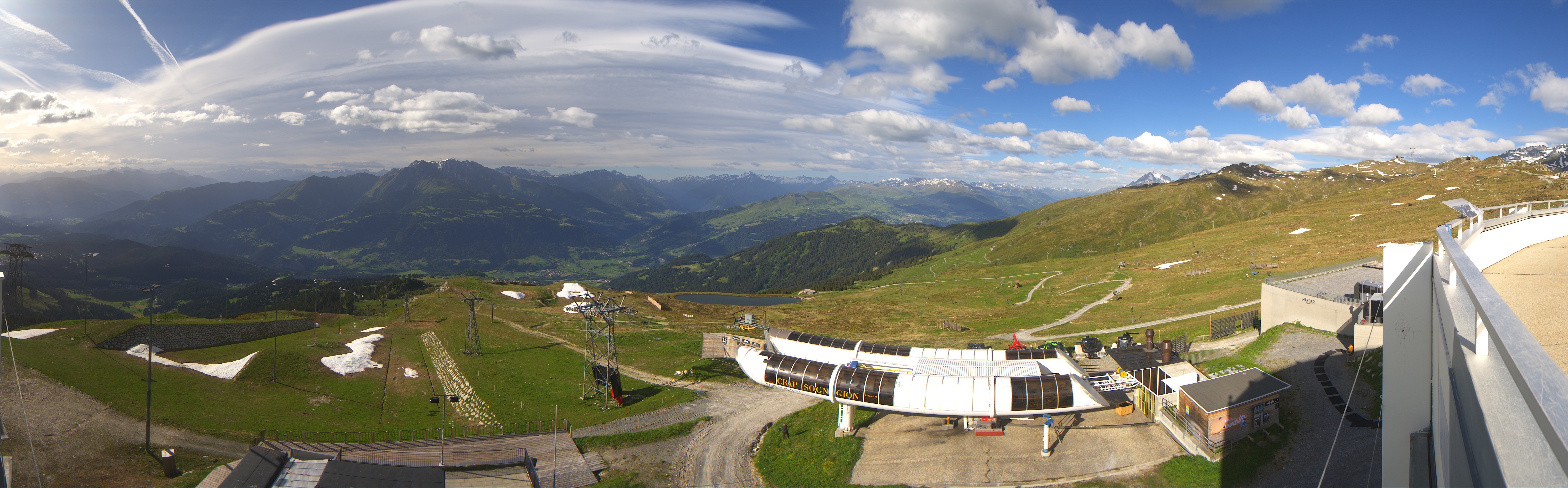 Archiv Foto Webcam Crap Sogn Gion Park Laax