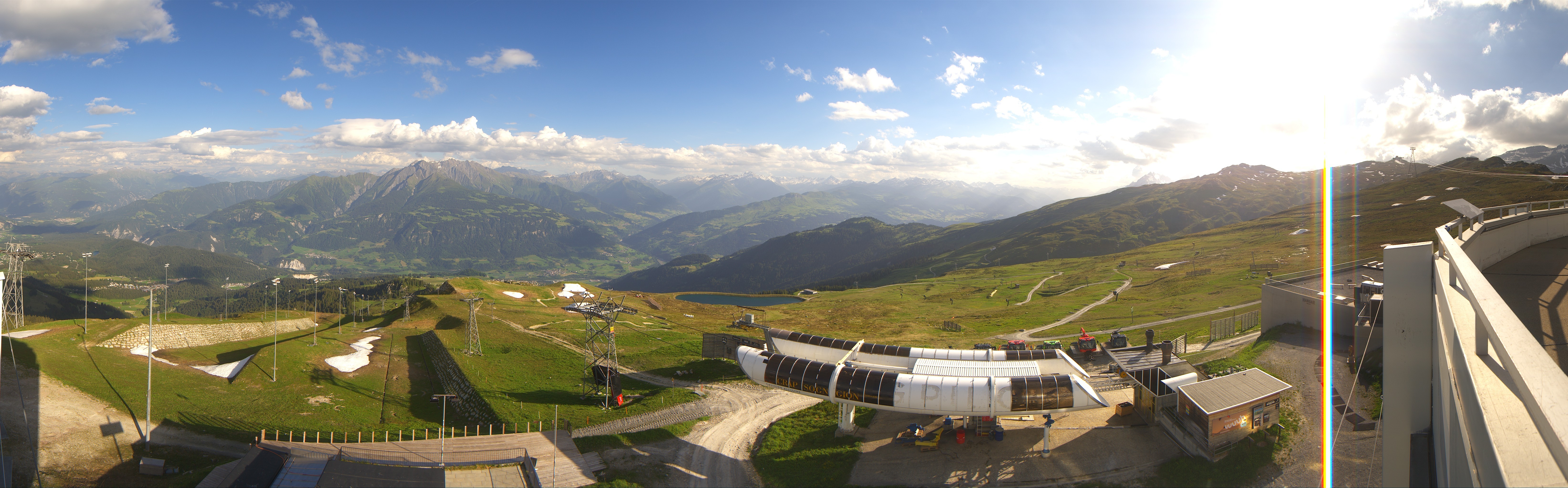 Archiv Foto Webcam Crap Sogn Gion Park Laax