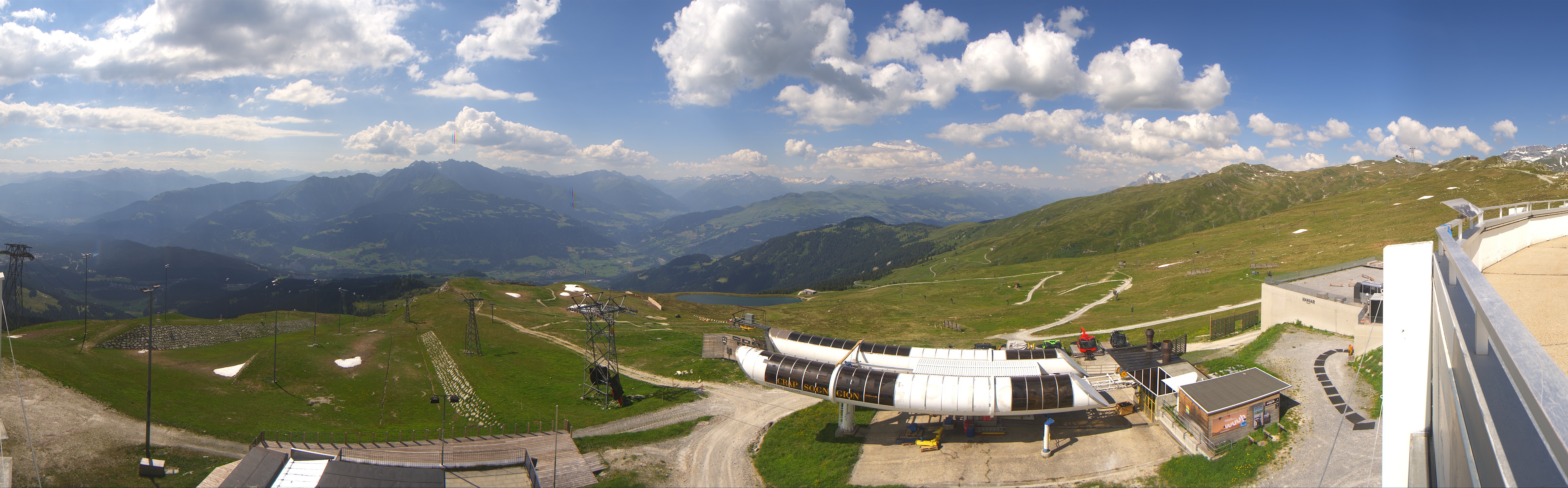 Archiv Foto Webcam Crap Sogn Gion Park Laax