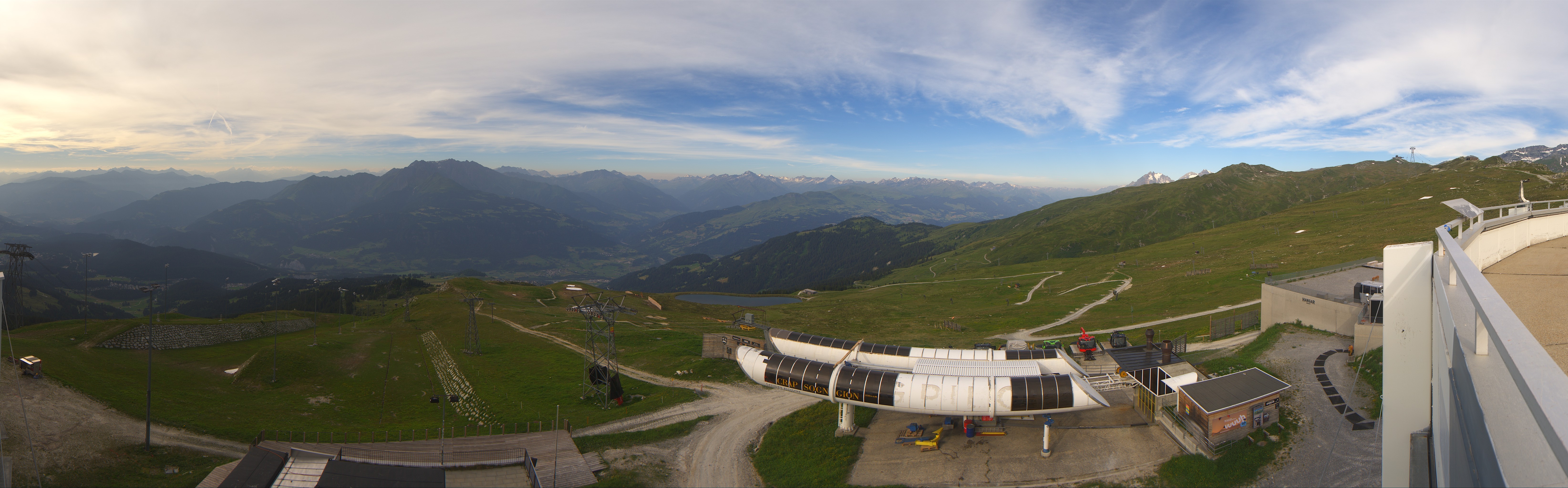 Archiv Foto Webcam Crap Sogn Gion Park Laax