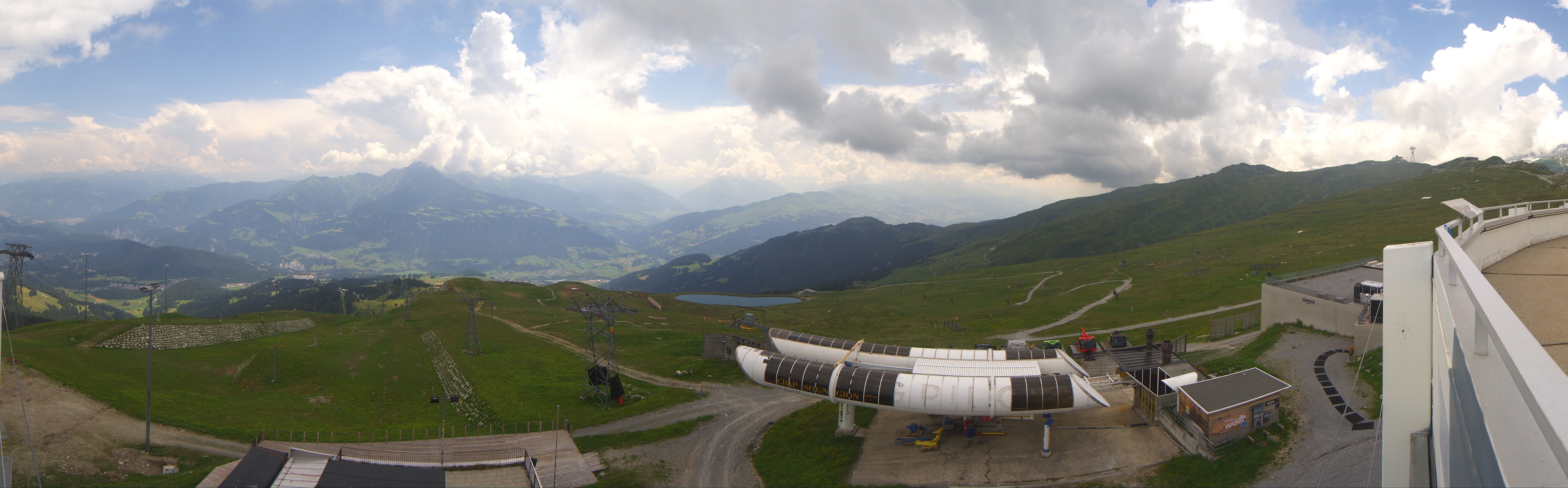 Archiv Foto Webcam Crap Sogn Gion Park Laax