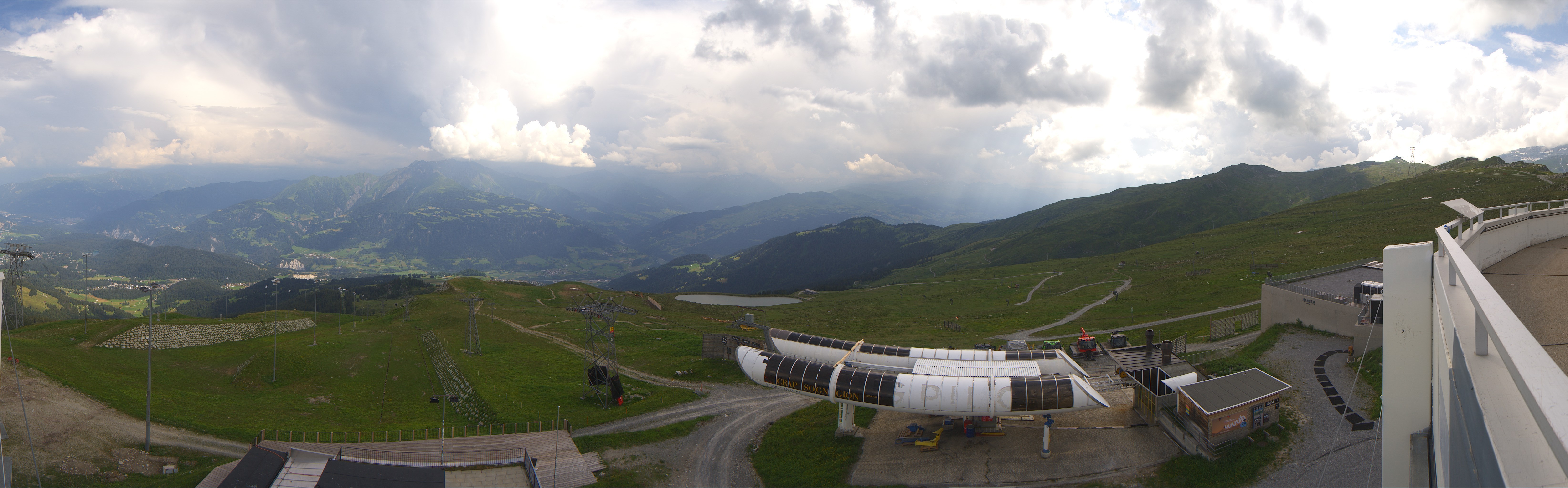 Archiv Foto Webcam Crap Sogn Gion Park Laax