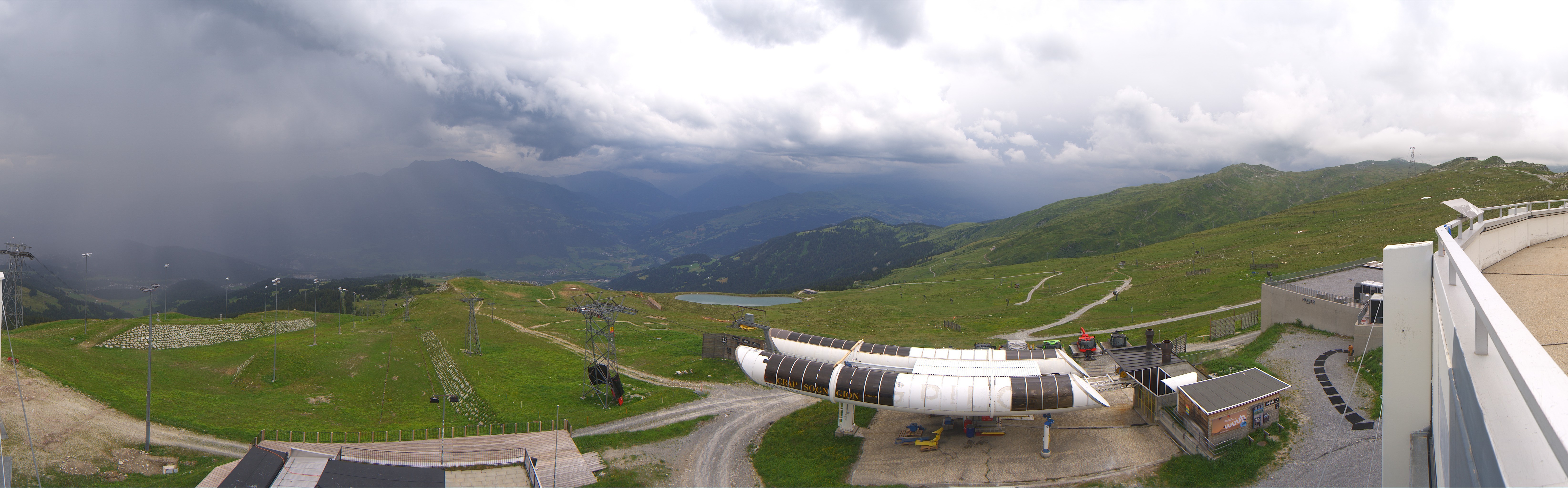 Archiv Foto Webcam Crap Sogn Gion Park Laax
