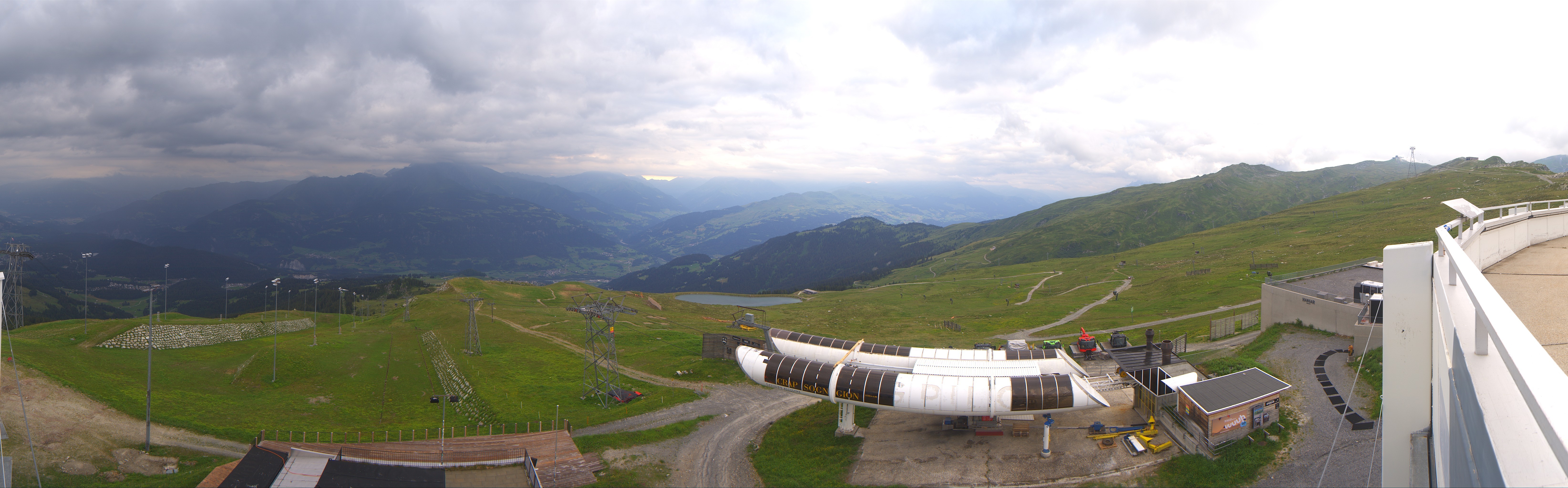 Archiv Foto Webcam Crap Sogn Gion Park Laax