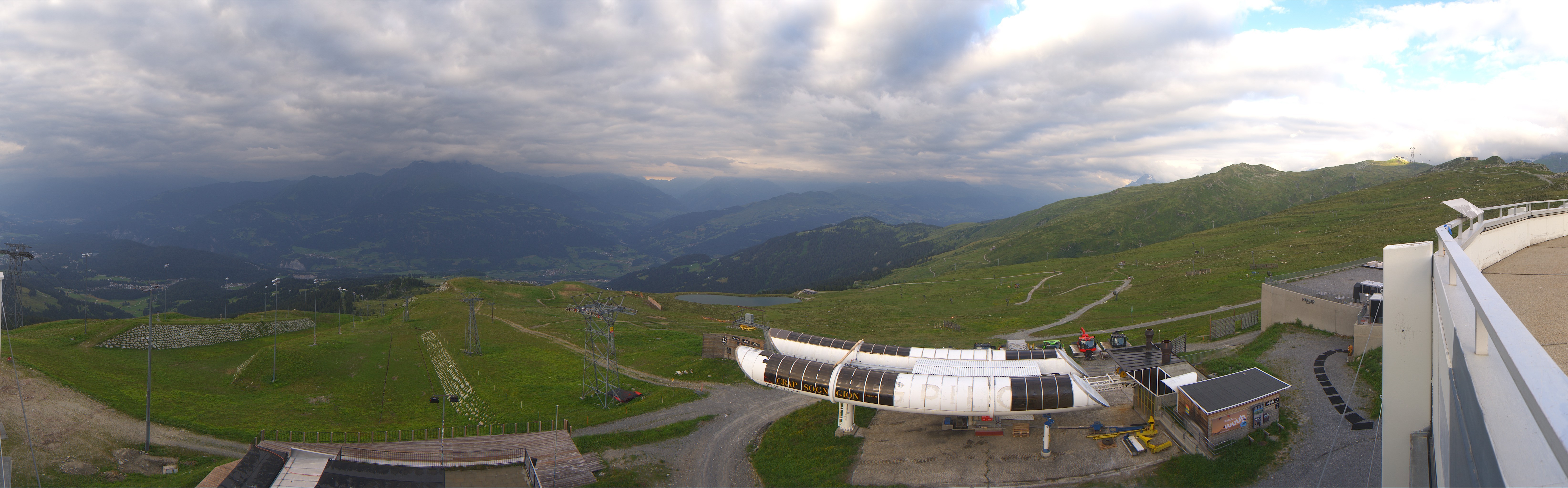 Archiv Foto Webcam Crap Sogn Gion Park Laax
